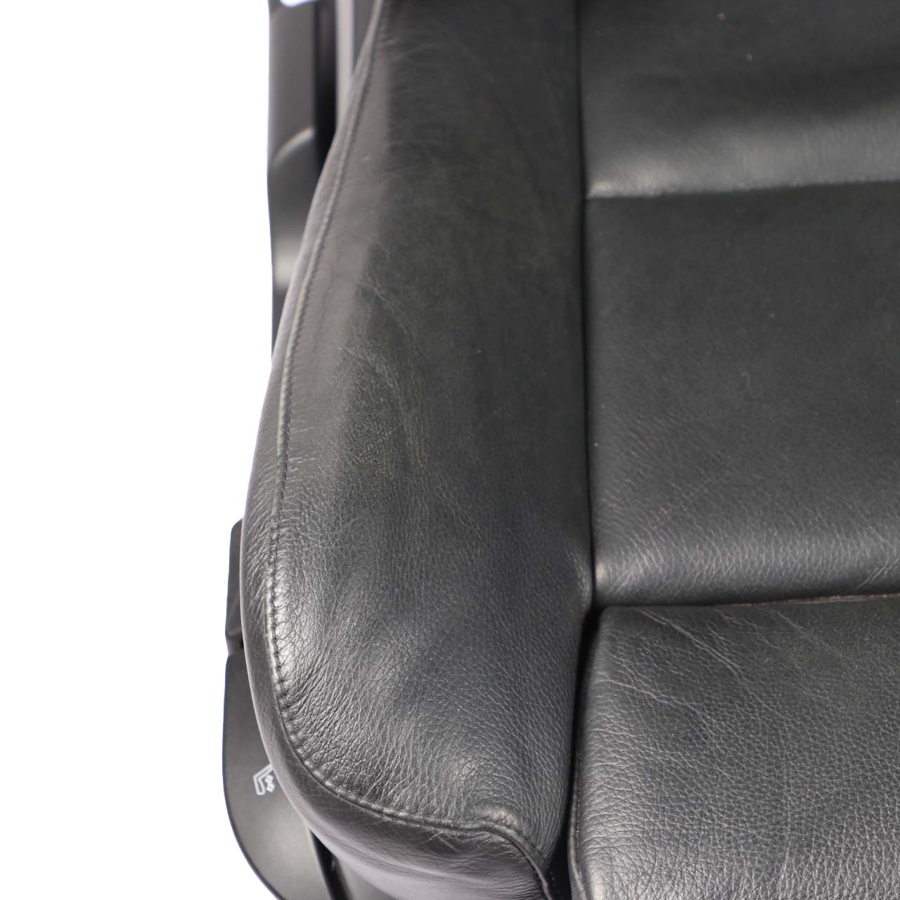 BMW 5 Series E60 LCI Sport Heated Black Leather Interior Seats With Door Cards