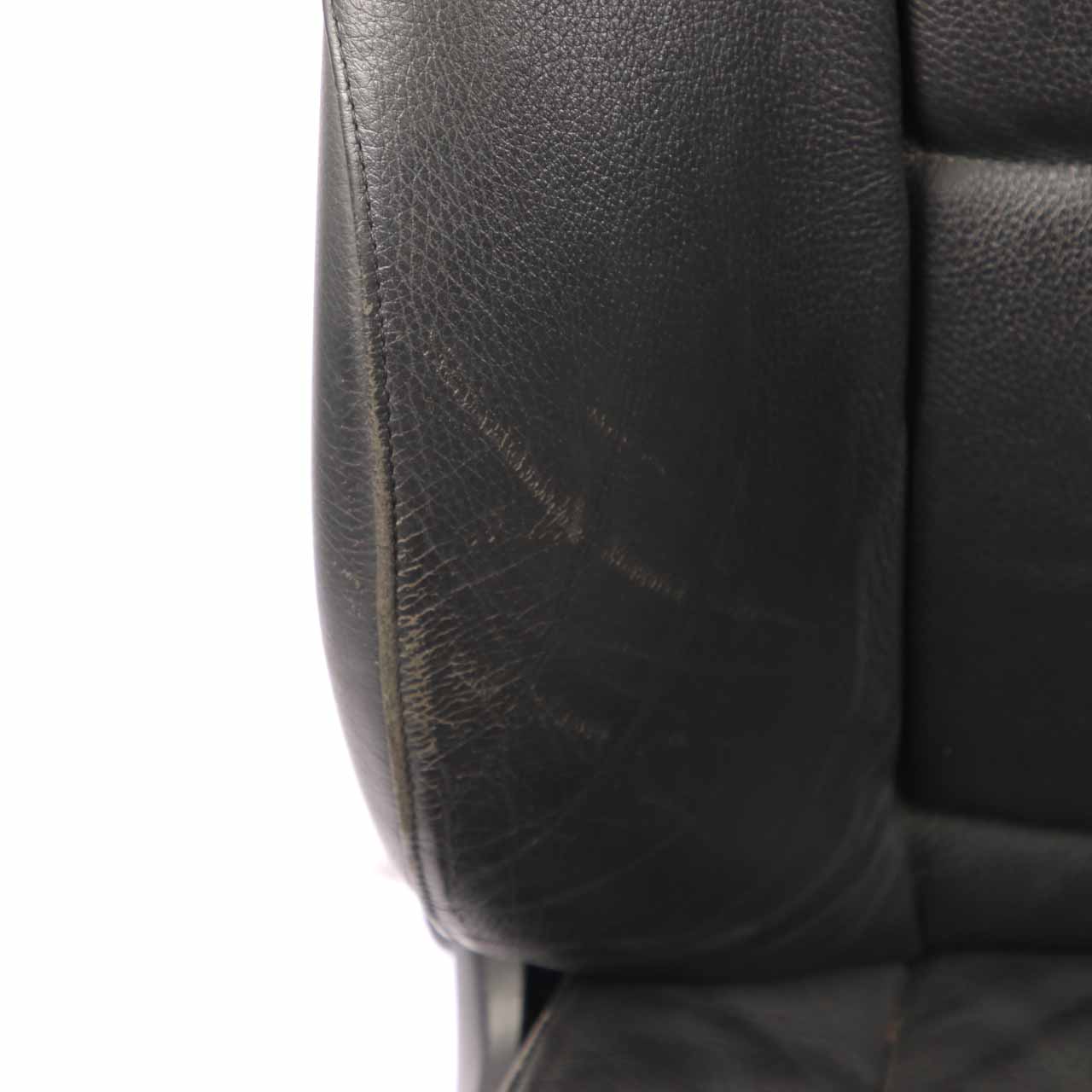 Leather Seats BMW E60 E61 LCI Sport Heated Black Dakota Interior Front Seat 