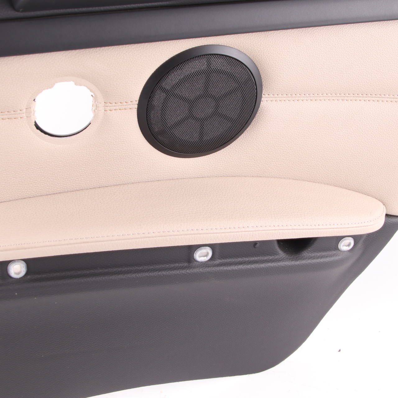 Lateral Trim Panel BMW E92 Coupe Rear Right O/S Lining Cover Leather Oyster