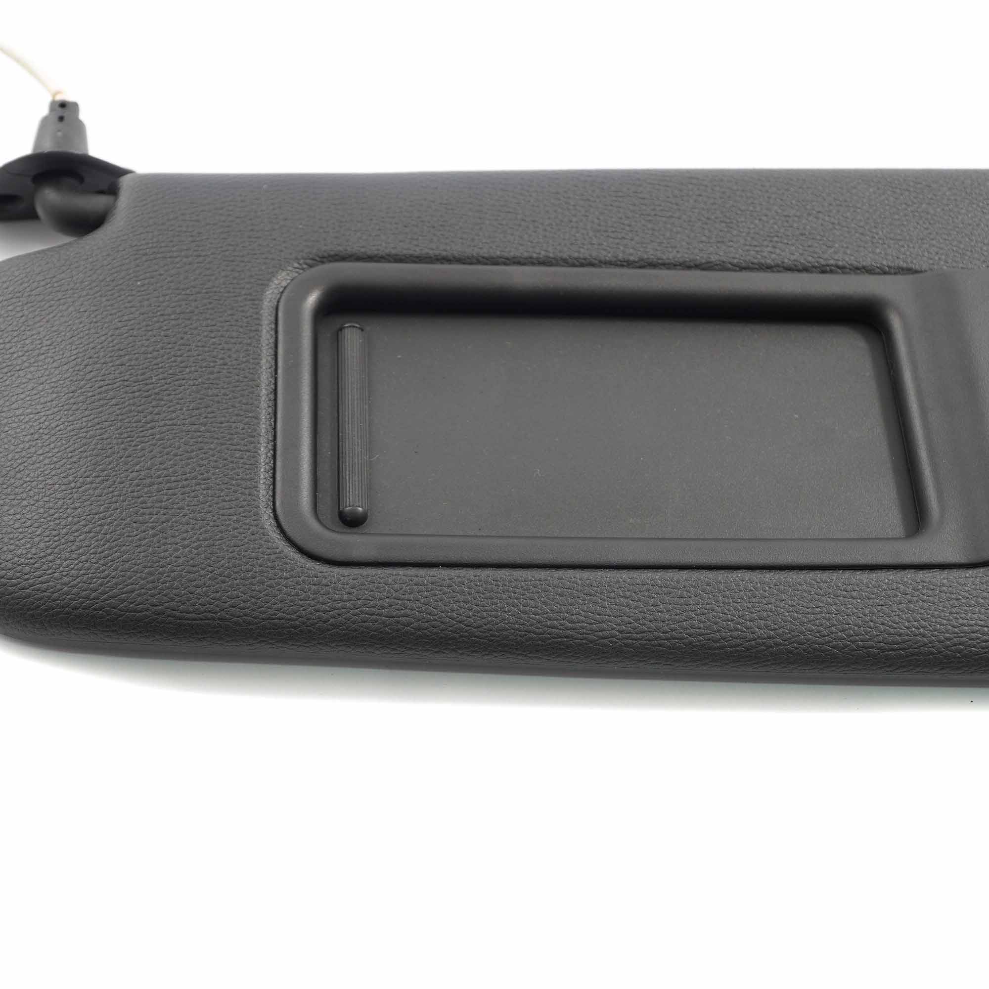 BMW E90 E91 LCI Left Sun Visor Illuminated Mirror N/S Plastic Schwarz Black