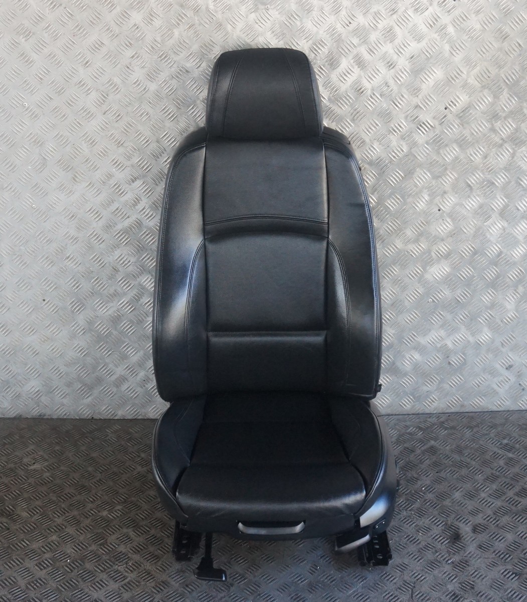 BMW 3 Series E92 M Sport Front Left N/S Black Leather Interior Seat