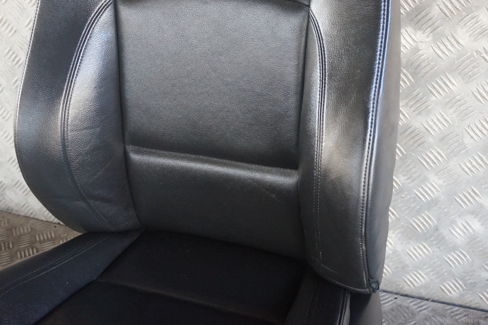 BMW 3 Series E92 M Sport Front Left N/S Black Leather Interior Seat