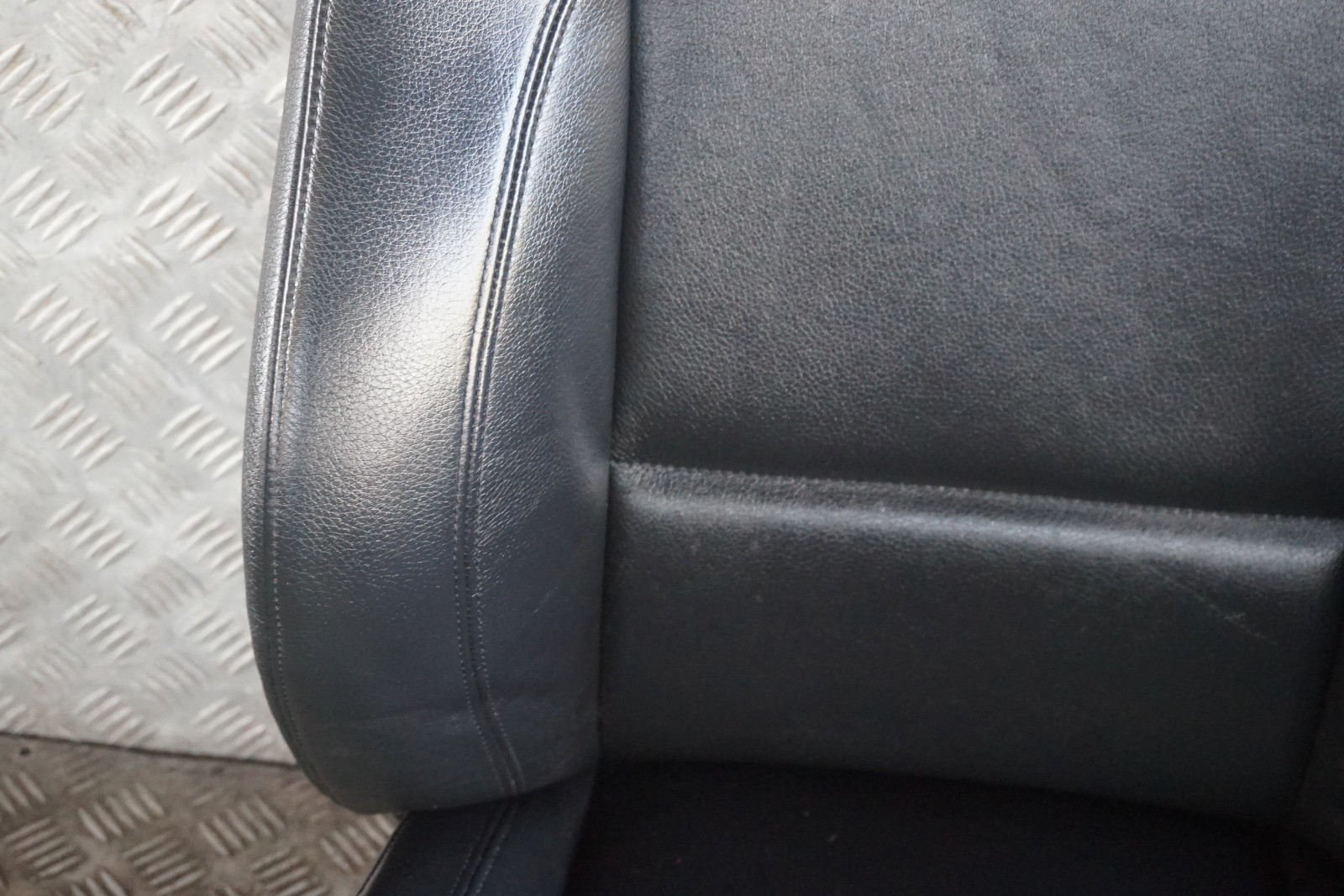 BMW 3 Series E92 M Sport Front Left N/S Black Leather Interior Seat