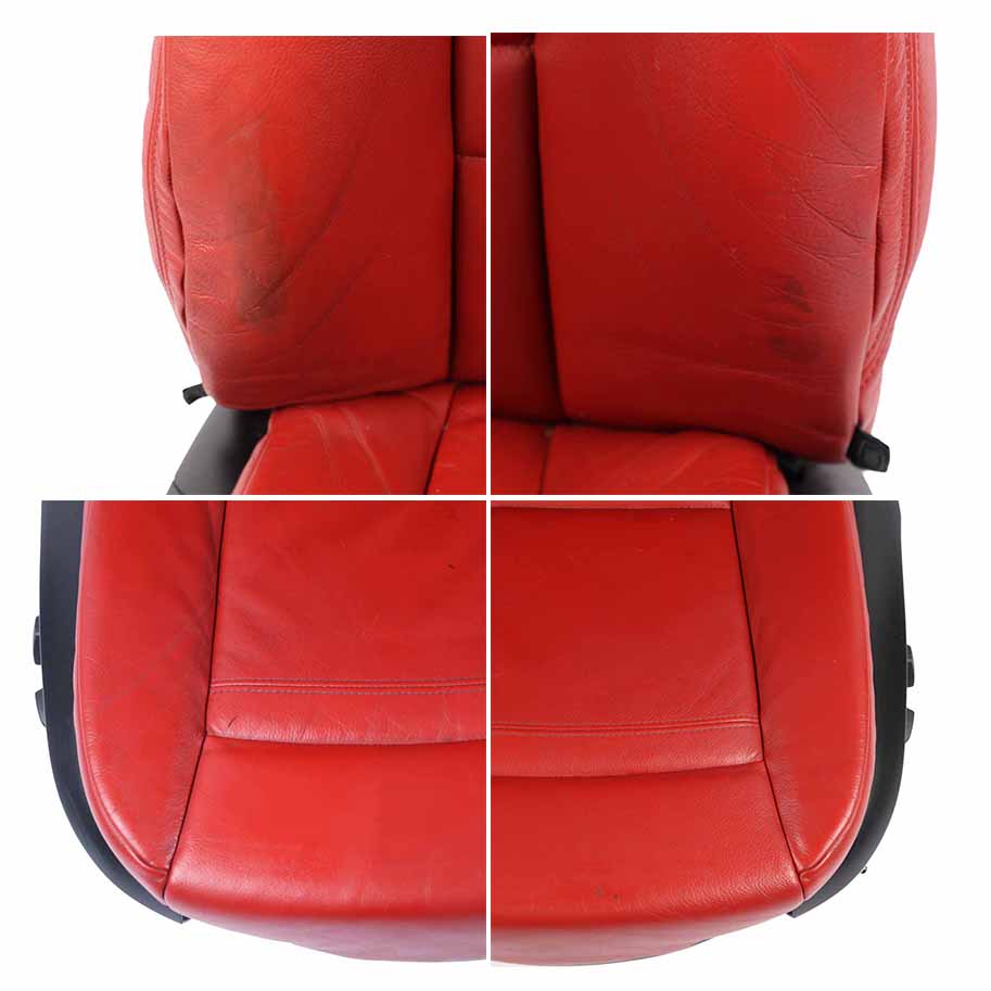 Leather Seats BMW E92 Coupe Dakota Red Interior Memory Seat With Door Cards