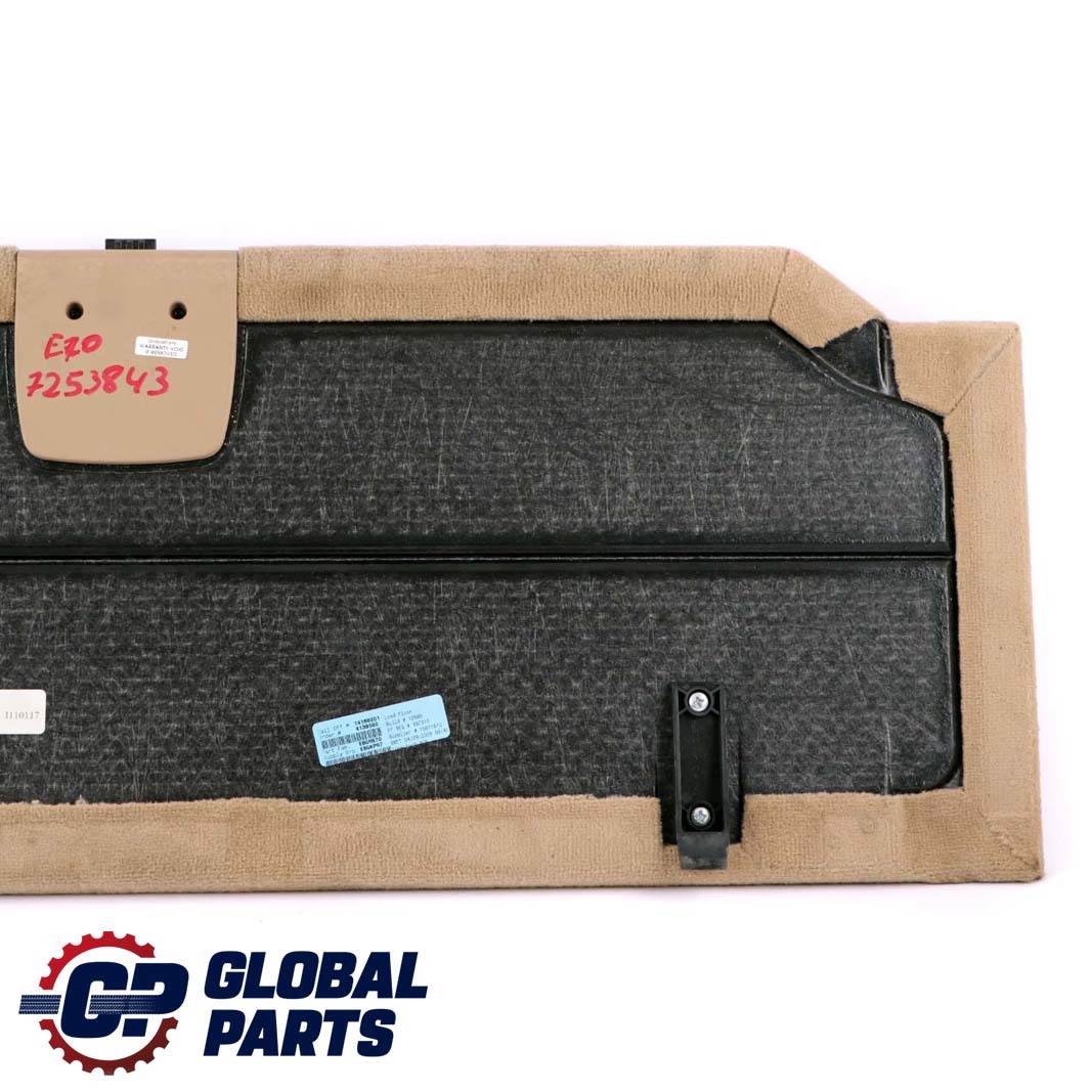 BMW X5 Series E70 Boot Trunk Floor Carpet Luggage Compartment Beige 7253843