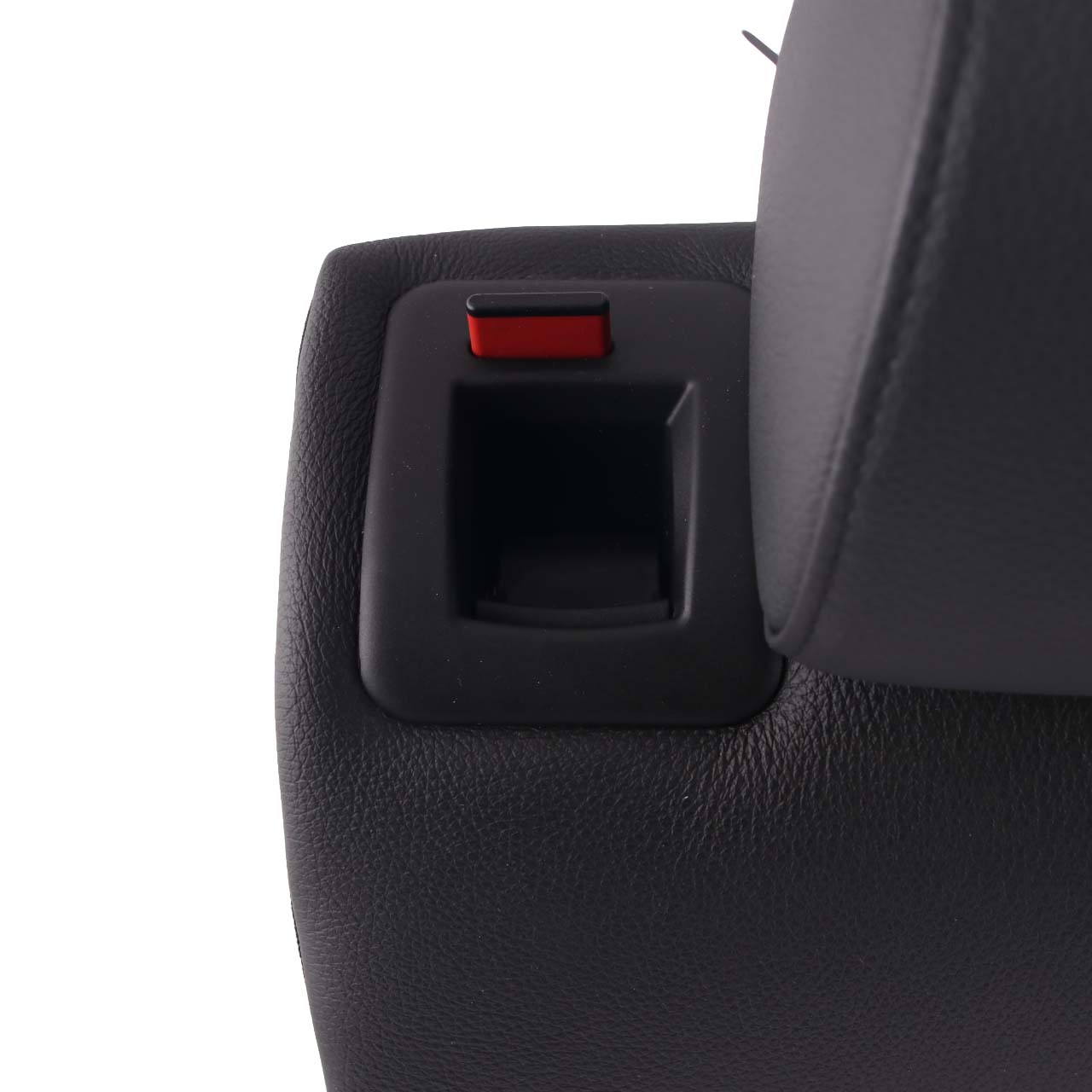 BMW F11 Touring Backrest Leather Rear Right Seat O/S Cover Dakota Black