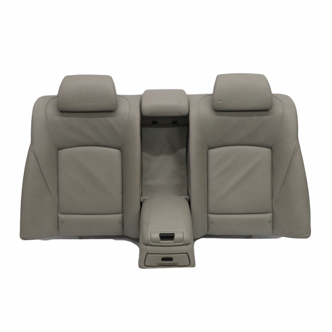 BMW F01 Rear Seat Backrest Bench Covering Back Rest Leather Everest Grey