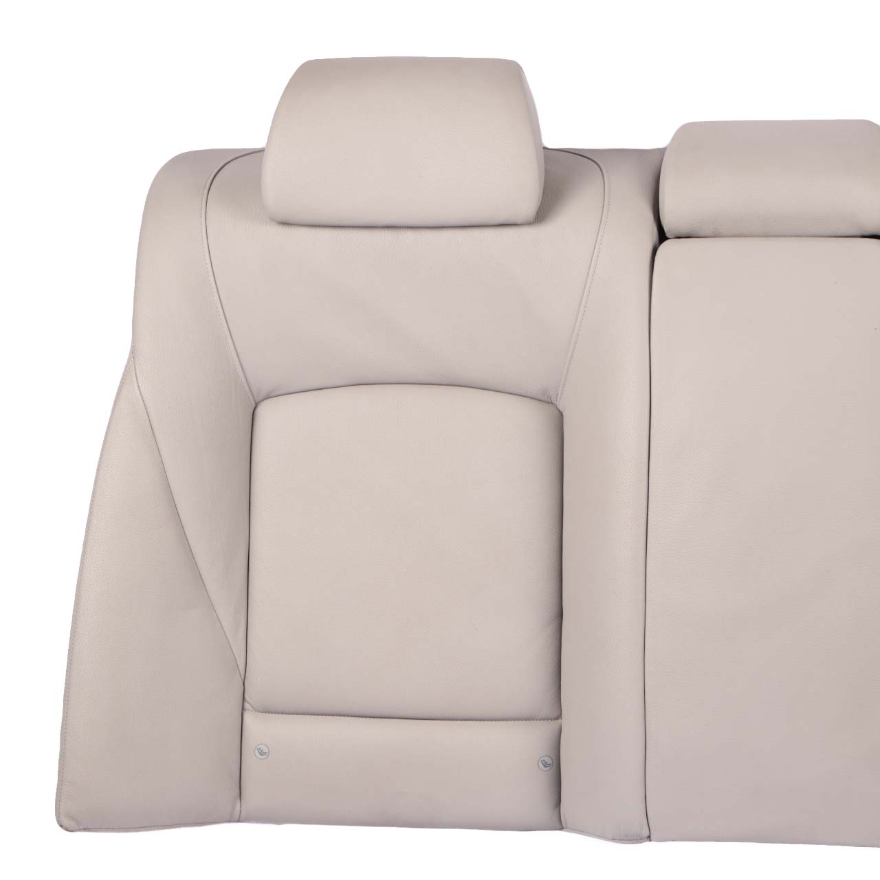 BMW F01 Rear Seat Backrest Bench Covering Back Rest Leather Everest Grey