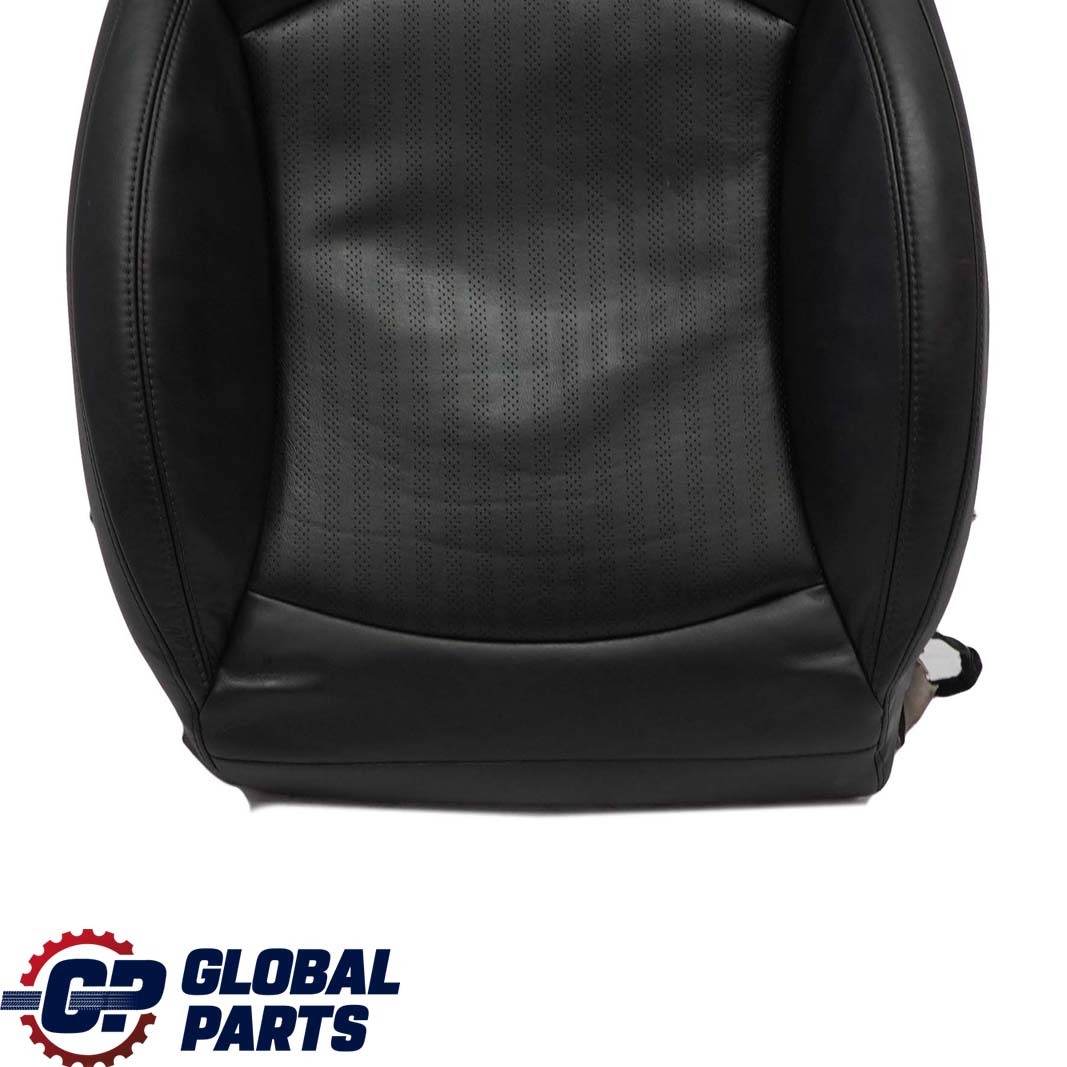 BMW Mini R55 R56 Front Left N/S Heated Sport Seat Backrest Leather Punch Black