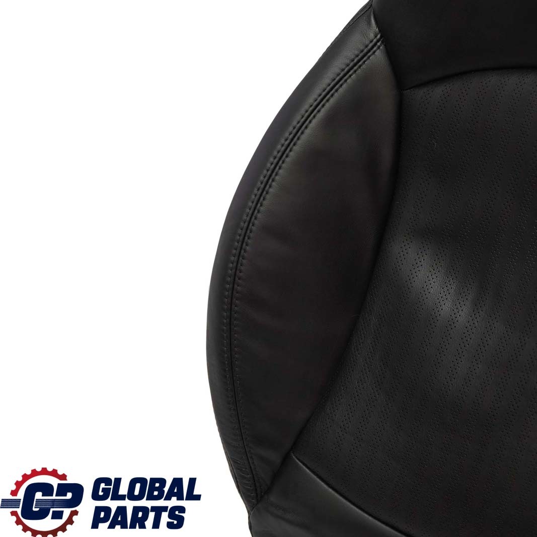 BMW Mini R55 R56 Front Left N/S Heated Sport Seat Backrest Leather Punch Black