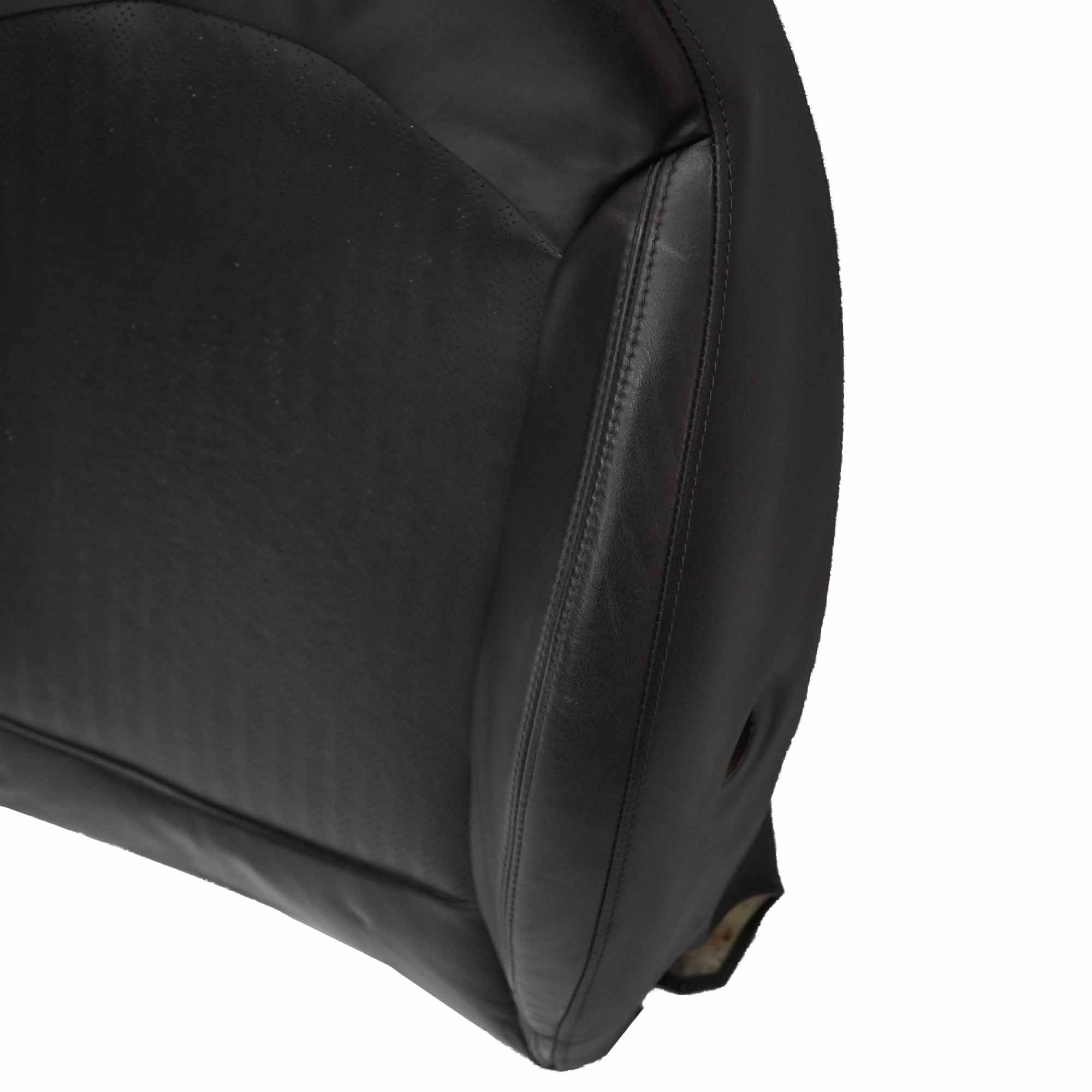 Seat Backrest Mini R55 R56 Front Right O/S Heated Sport Seat Cover Black Leather