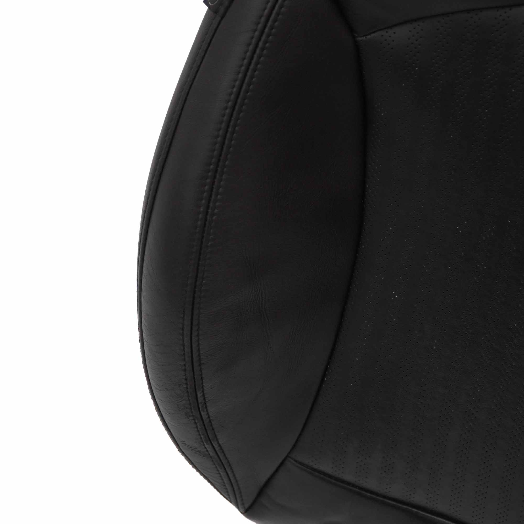 Seat Backrest Mini R55 R56 Front Right O/S Heated Sport Seat Cover Black Leather