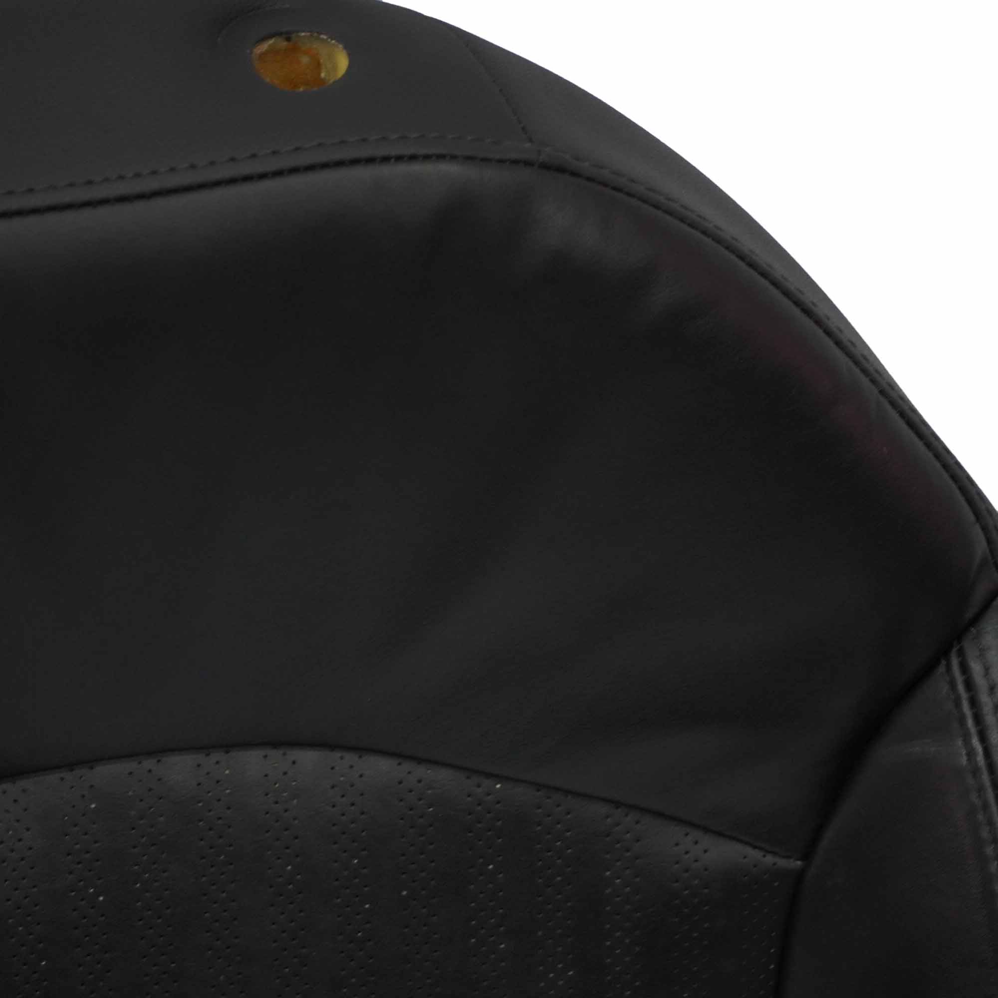 Seat Backrest Mini R55 R56 Front Right O/S Heated Sport Seat Cover Black Leather