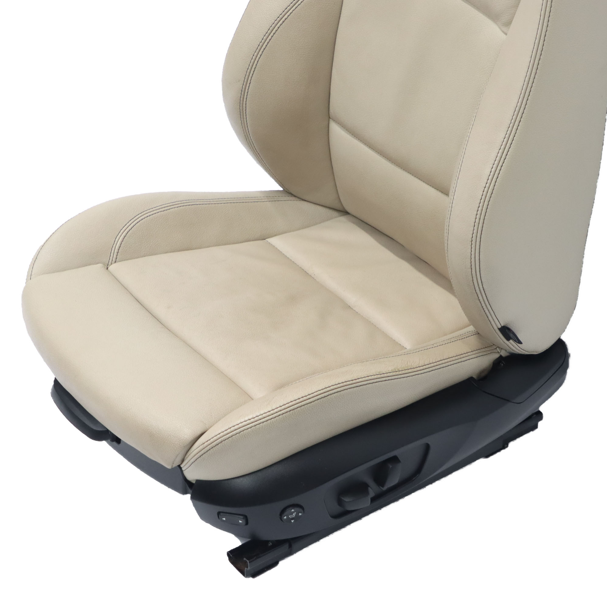 BMW X3 F25 Front Left N/S Seat Cover Sport Heated Leather Oyster Memory Lumbar