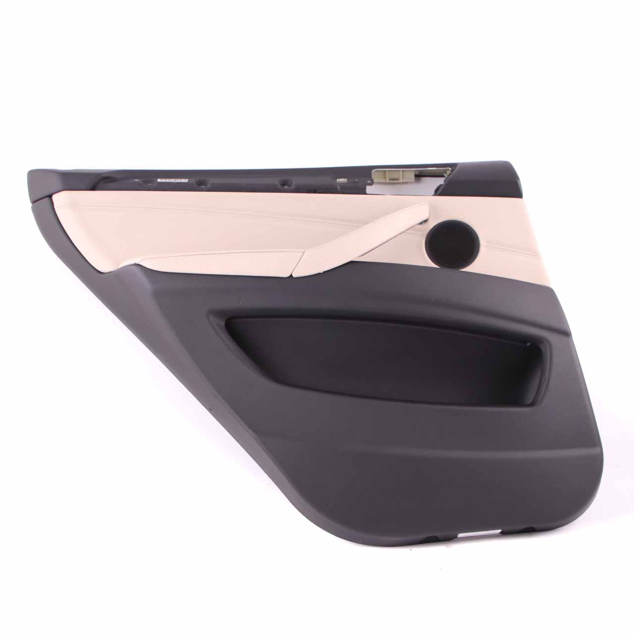 Door Card BMW X5 E70 LCI Rear Left N/S Trim Lining Cover Leather Nevada Oyster