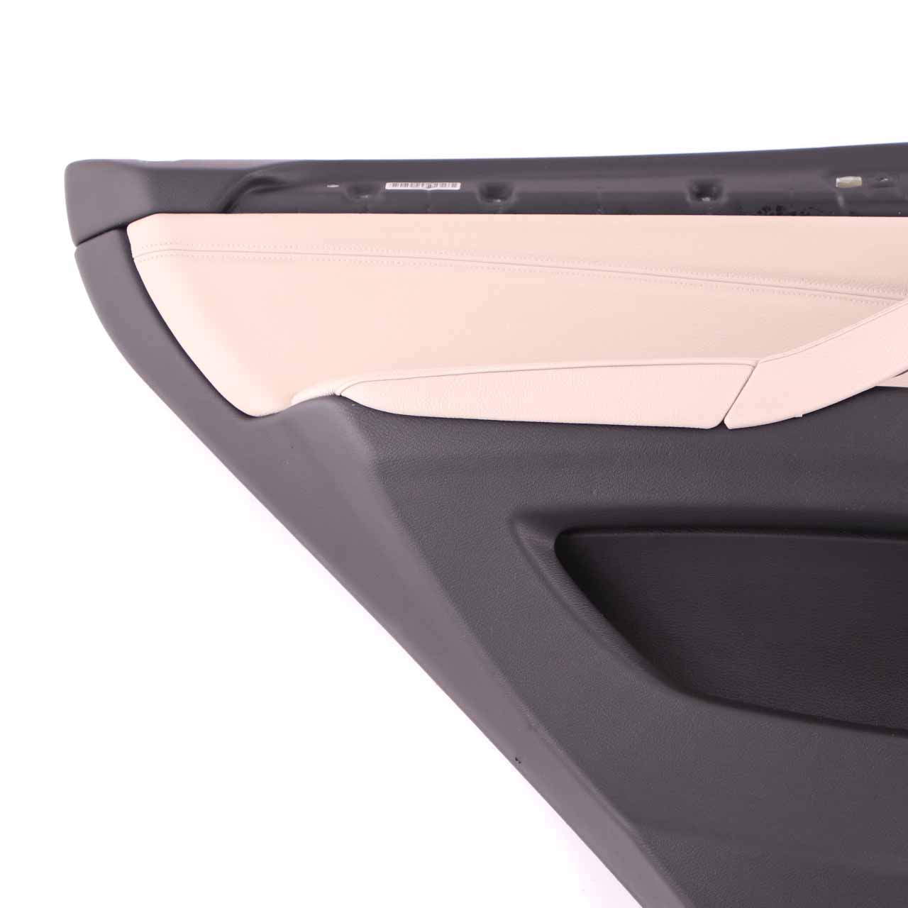 Door Card BMW X5 E70 LCI Rear Left N/S Trim Lining Cover Leather Nevada Oyster