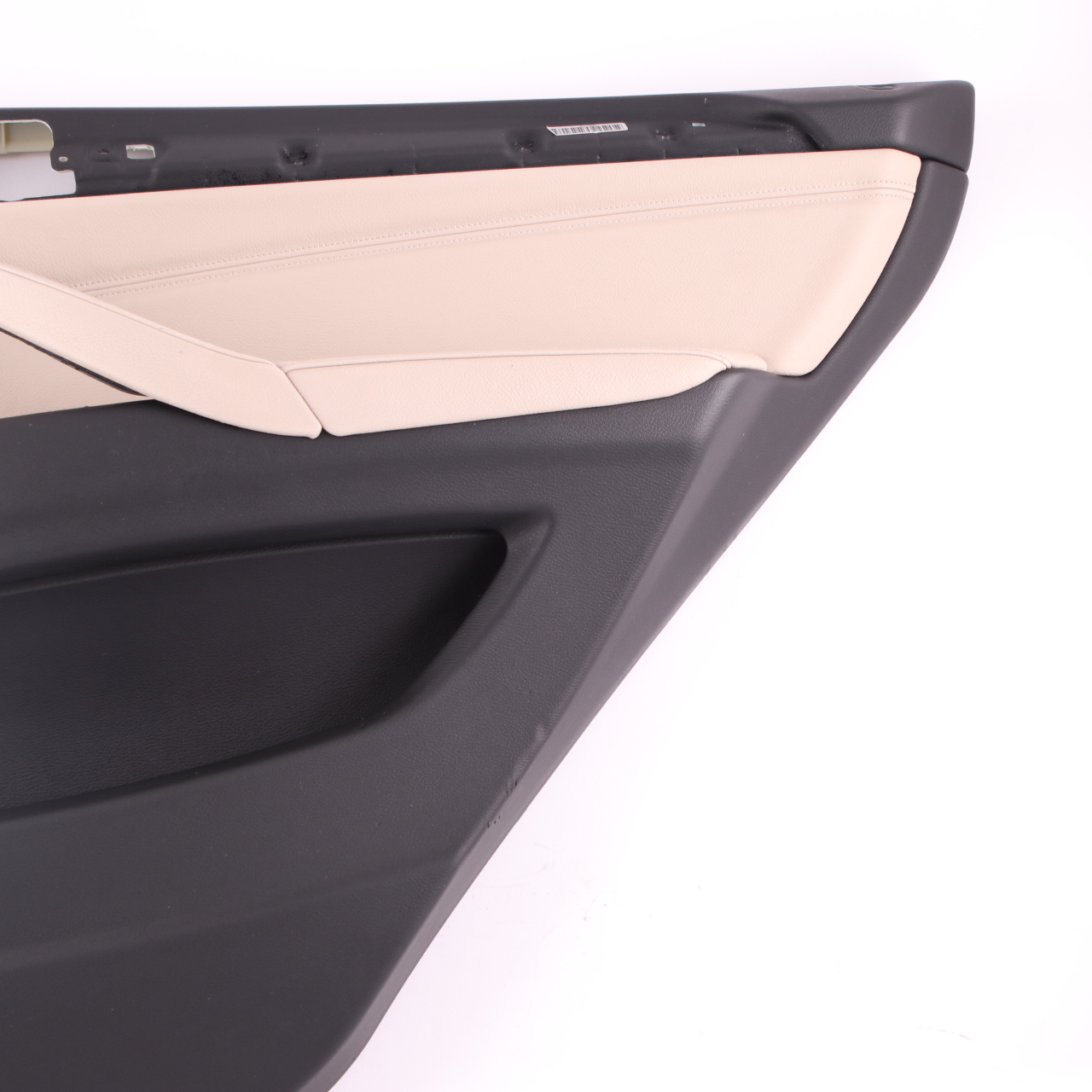 Door Card BMW X5 E70 LCI Rear Right O/S Trim Lining Cover Leather Nevada Oyster