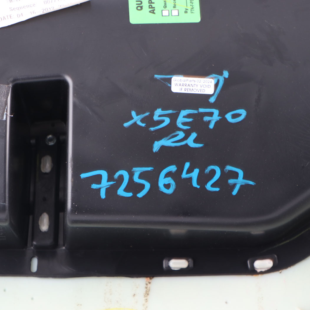 BMW X5 E70 LCI Door Card Rear Left N/S Lining Trim Panel Oyster Leather 7256427