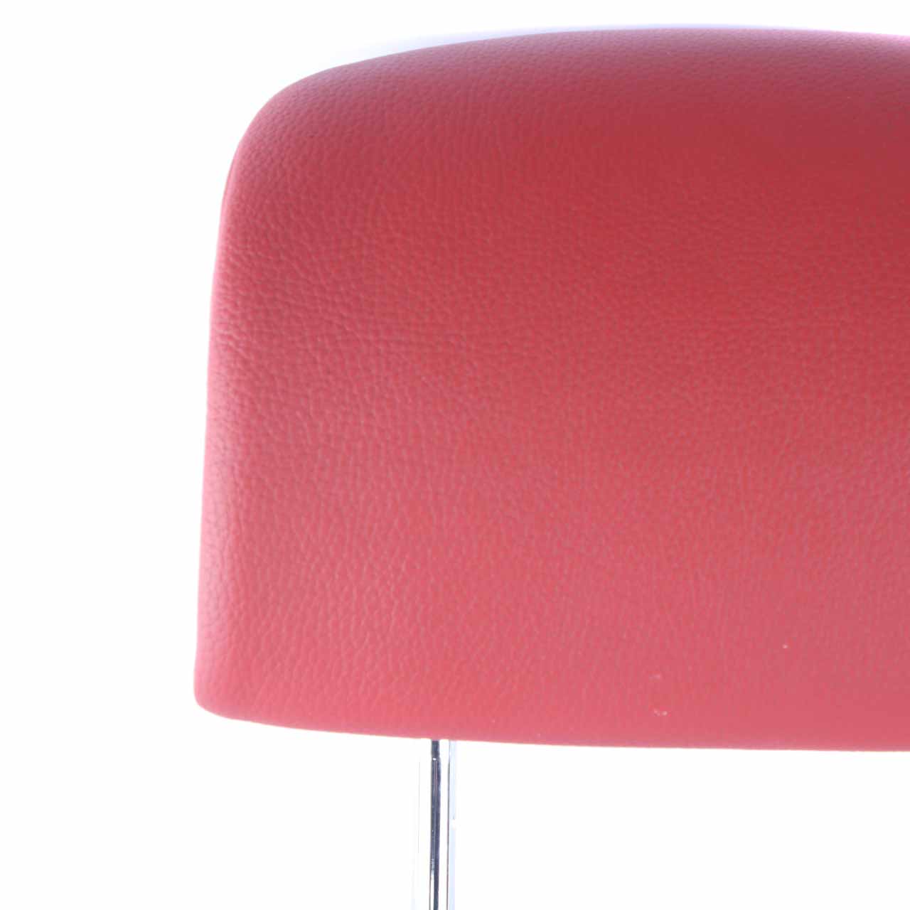 BMW E93 Seat Headrest Rear Backrest Convertible Red Leather Head Rest