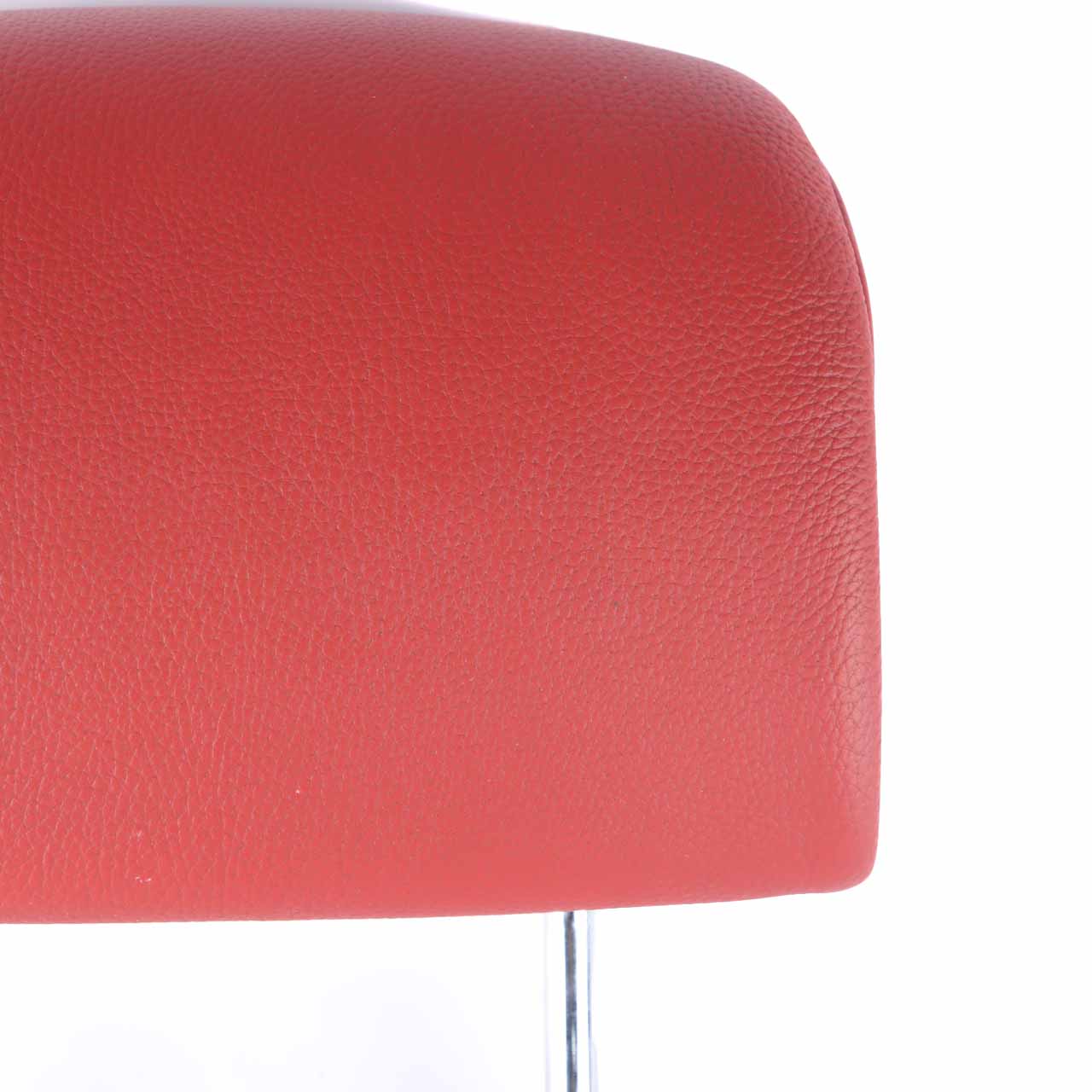 BMW E93 Seat Headrest Rear Backrest Convertible Red Leather Head Rest