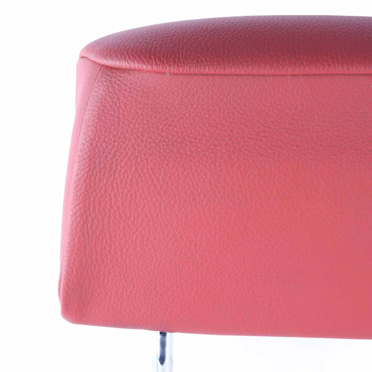 BMW E93 Seat Headrest Rear Backrest Convertible Red Leather Head Rest