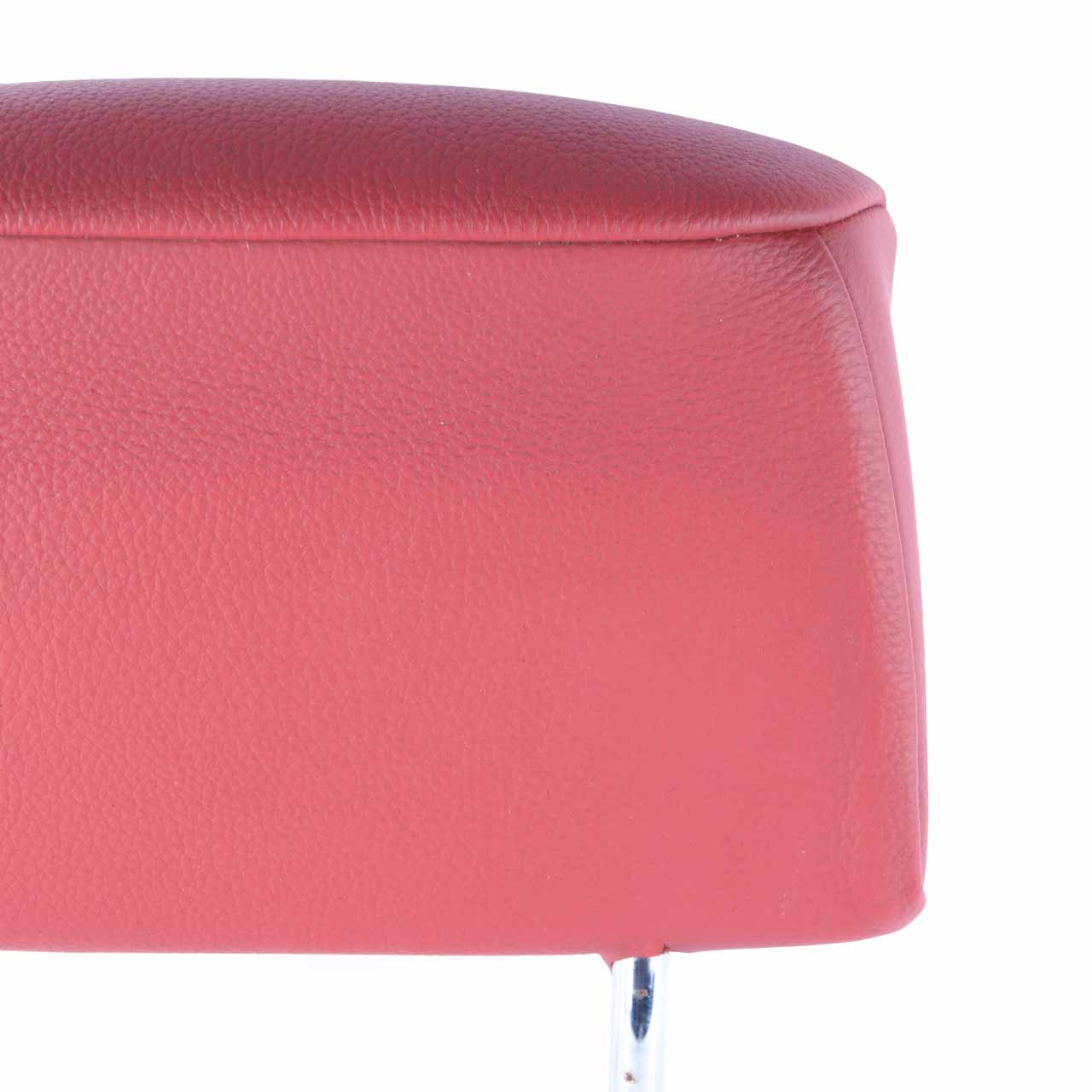 BMW E93 Seat Headrest Rear Backrest Convertible Red Leather Head Rest