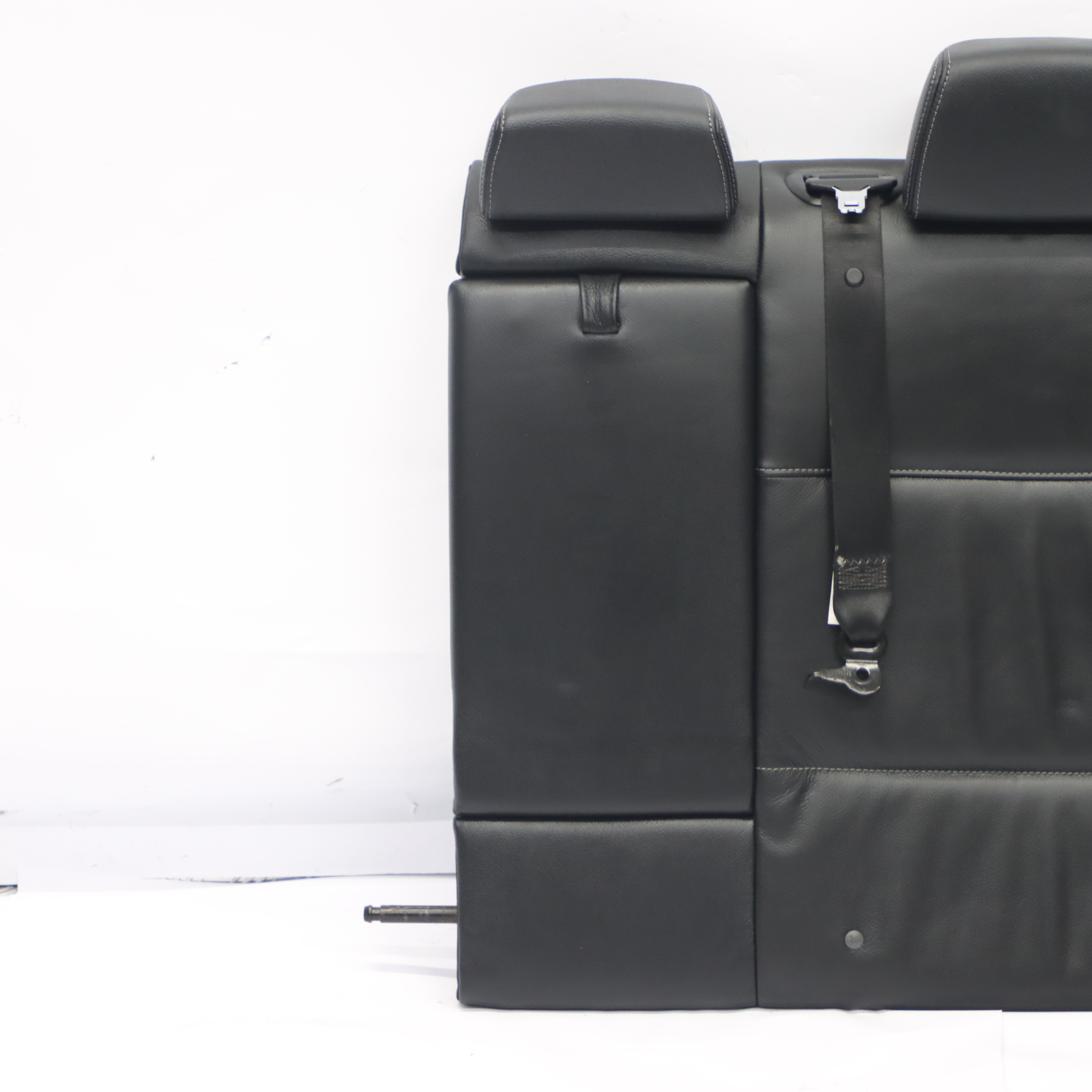 BMW X3 F25 Seat Backrest Rear Left N/S Back Cover Leather Nevada Black 7256759