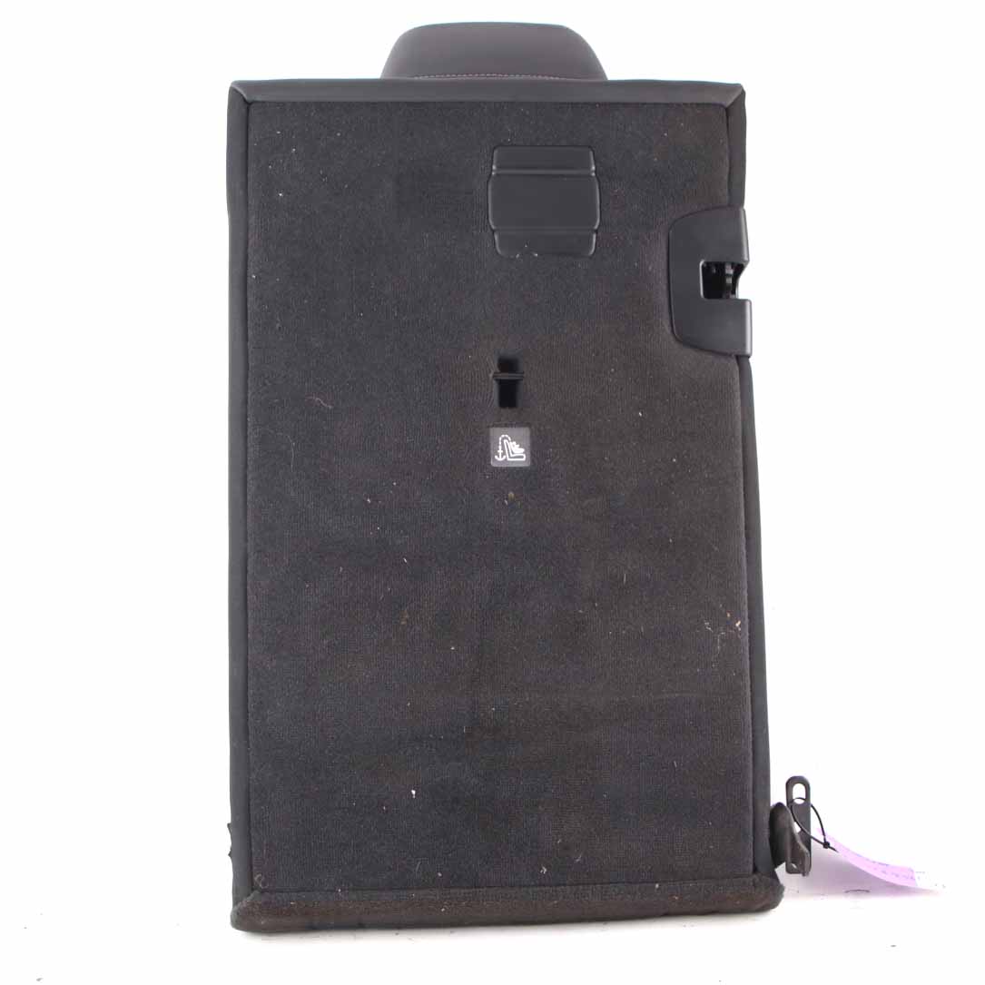 BMW X3 F25 Seat Backrest Rear Right Back Cover Leather Nevada Black 7256824