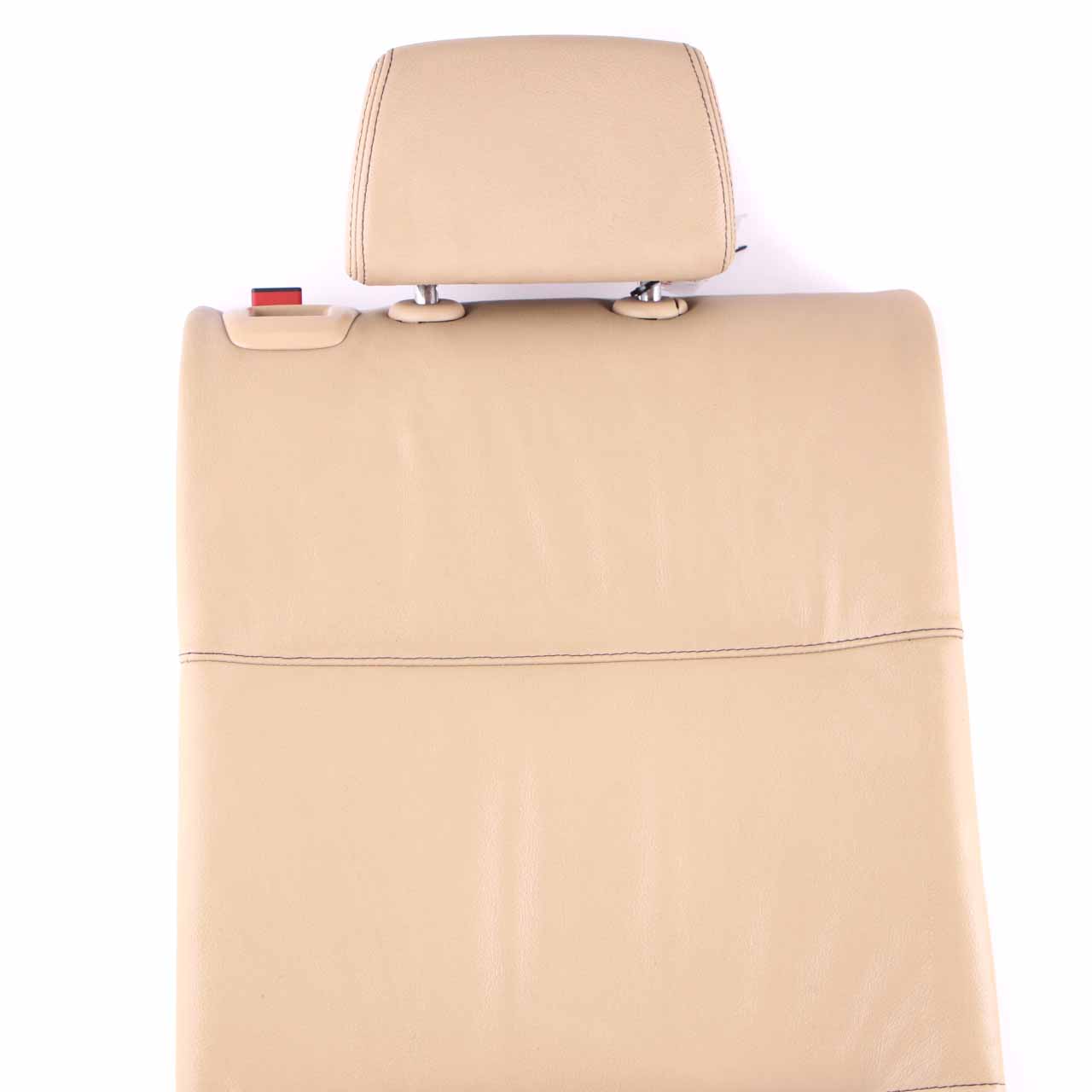 BMW X3 F25 Seat Backrest Rear Right O/S Back Cover Leather Nevada Beige 7256825