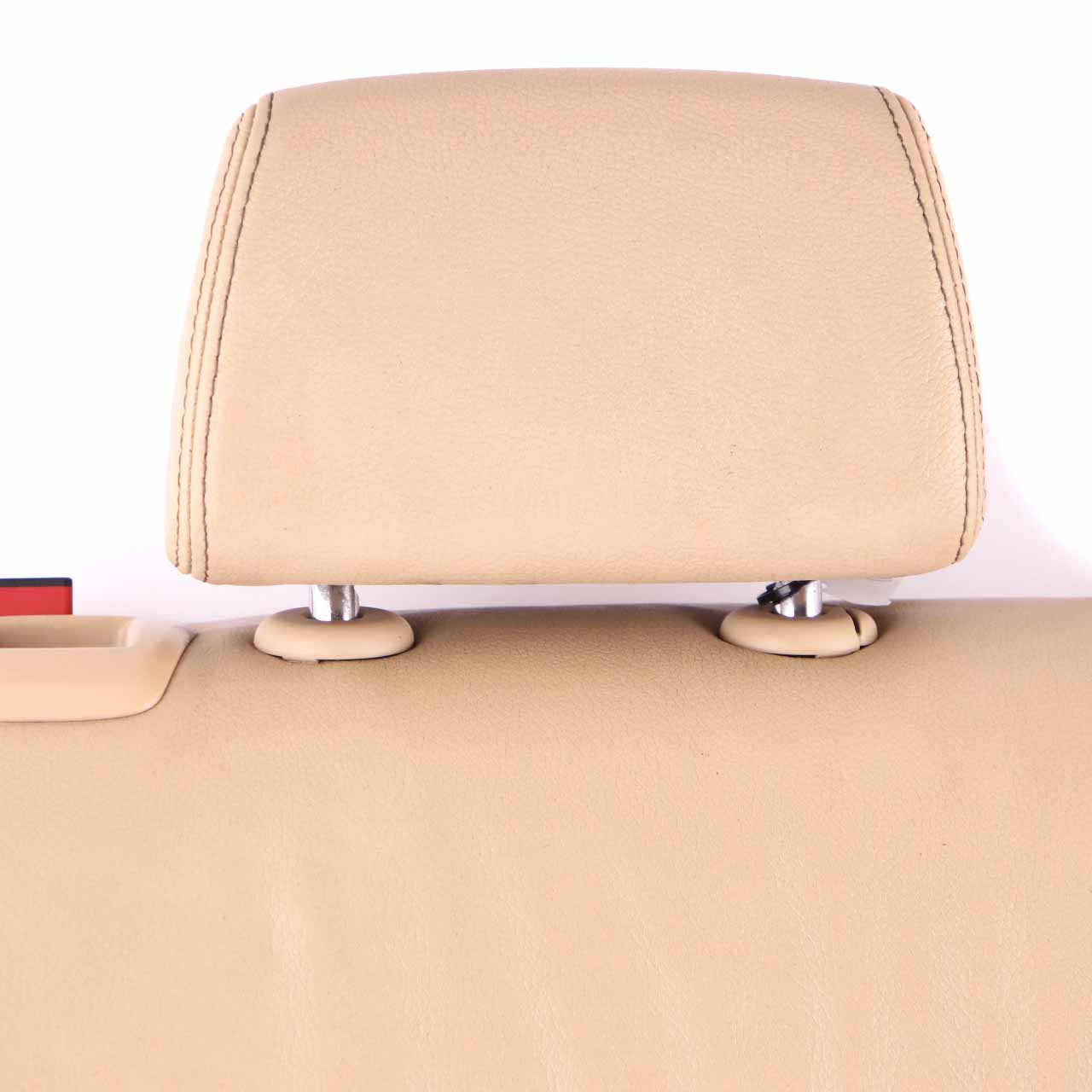 BMW X3 F25 Seat Backrest Rear Right O/S Back Cover Leather Nevada Beige 7256825