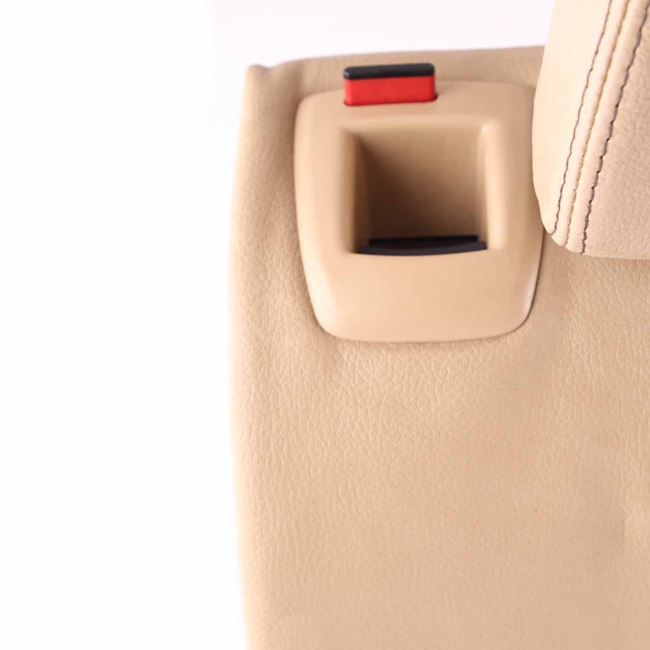 BMW X3 F25 Seat Backrest Rear Right O/S Back Cover Leather Nevada Beige 7256825