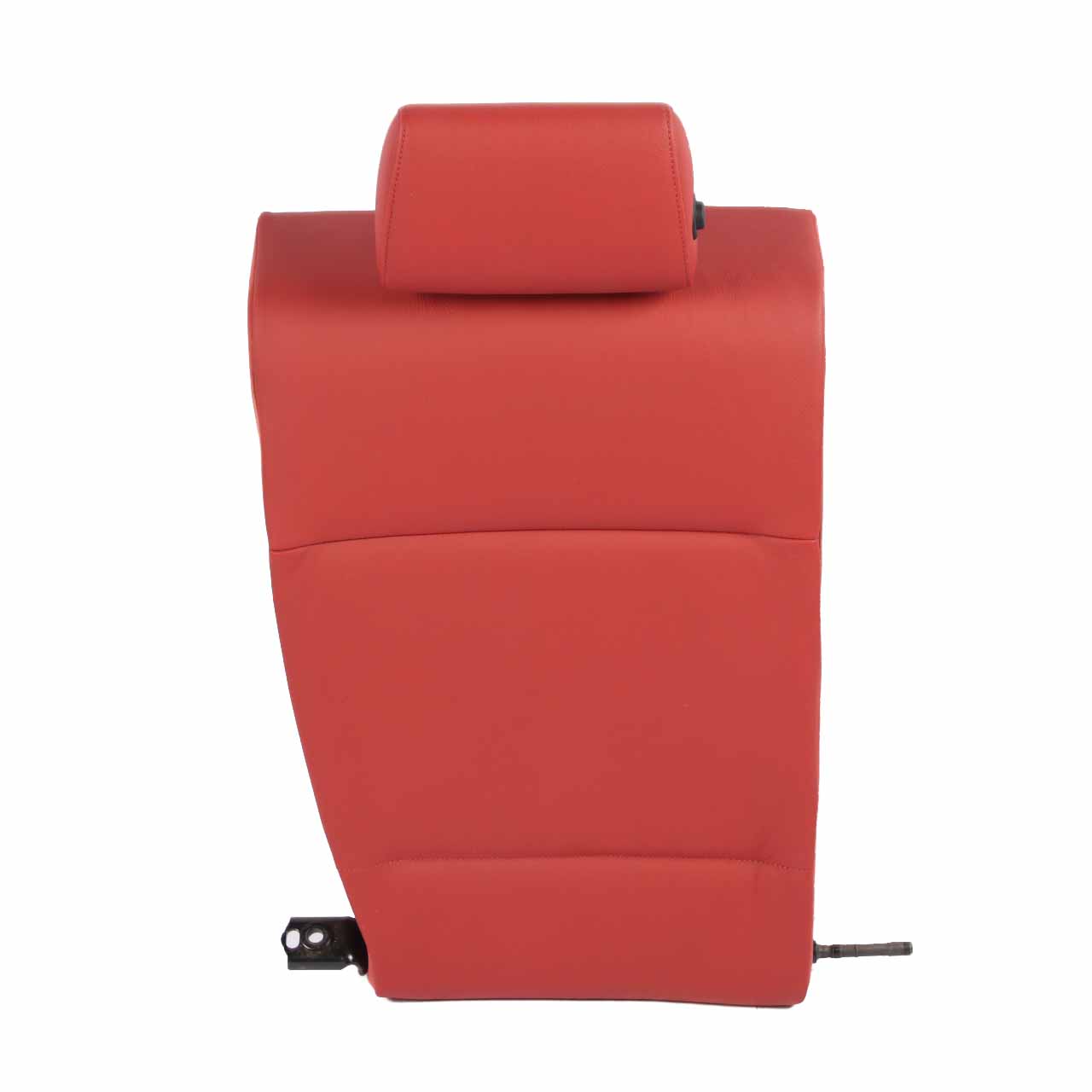 BMW E82 Seat Backrest Rear Right O/S Covering Leather Boston Coral Red