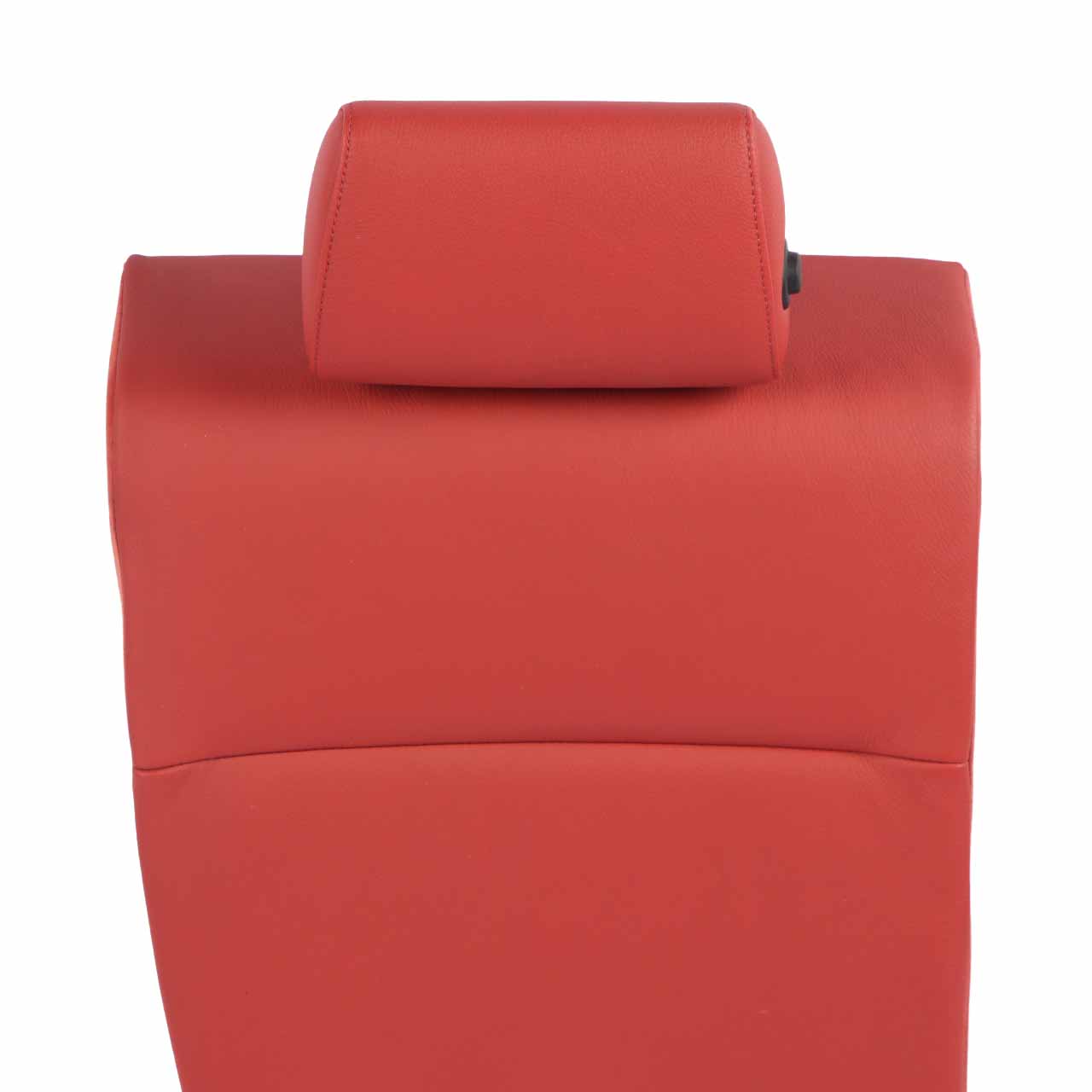 BMW E82 Seat Backrest Rear Right O/S Covering Leather Boston Coral Red