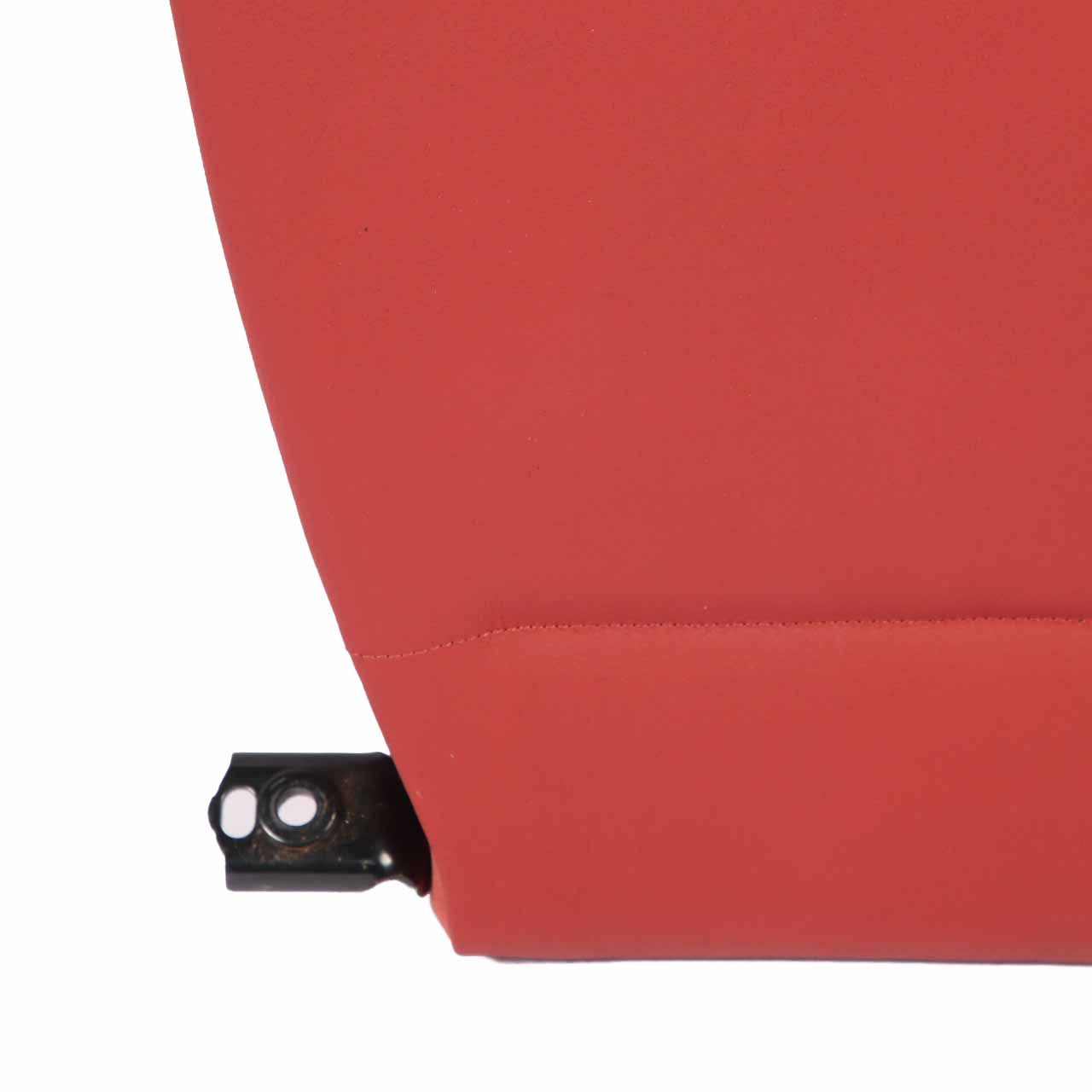 BMW E82 Seat Backrest Rear Right O/S Covering Leather Boston Coral Red