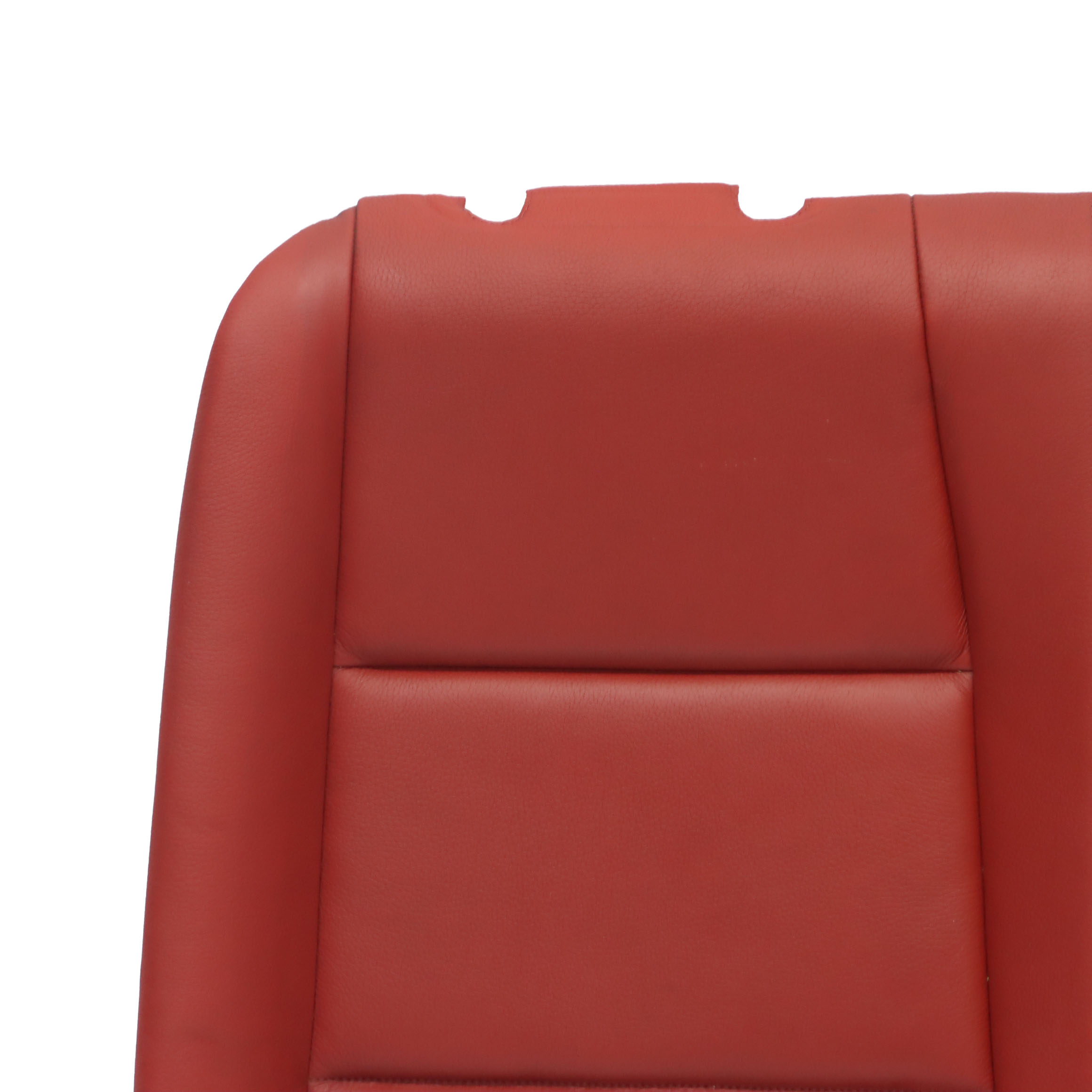 BMW E88 Convertible Rear Seat Bench Backrest Cover Leather Boston Coral Red