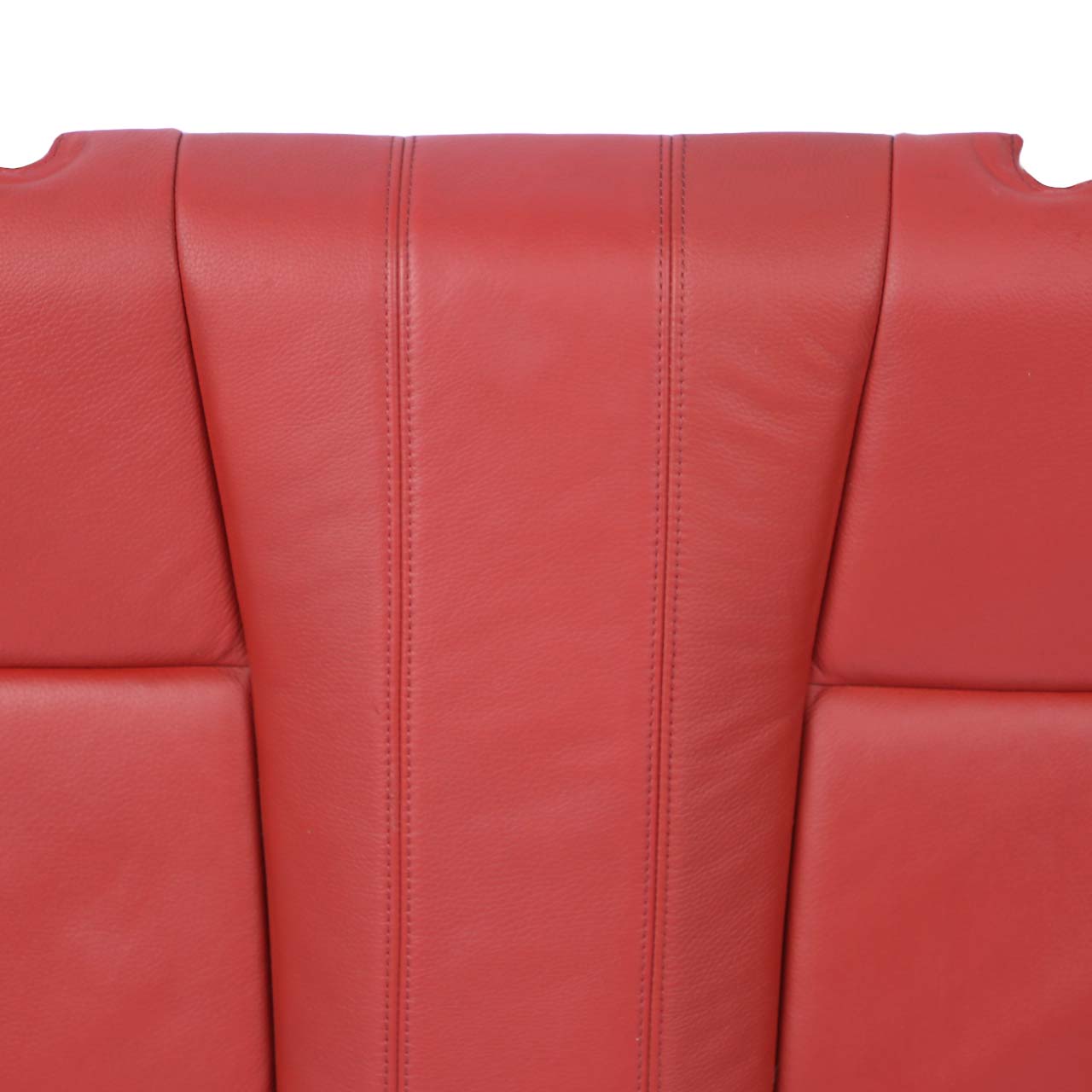 BMW E88 Convertible Rear Seat Bench Backrest Cover Leather Boston Coral Red