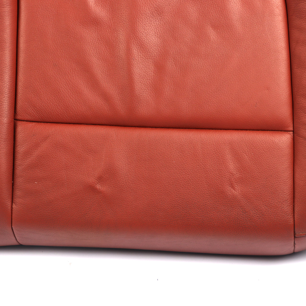 BMW E90 LCI Rear Seat Couch Bench Interior Cover Leather Dakota Red Brown