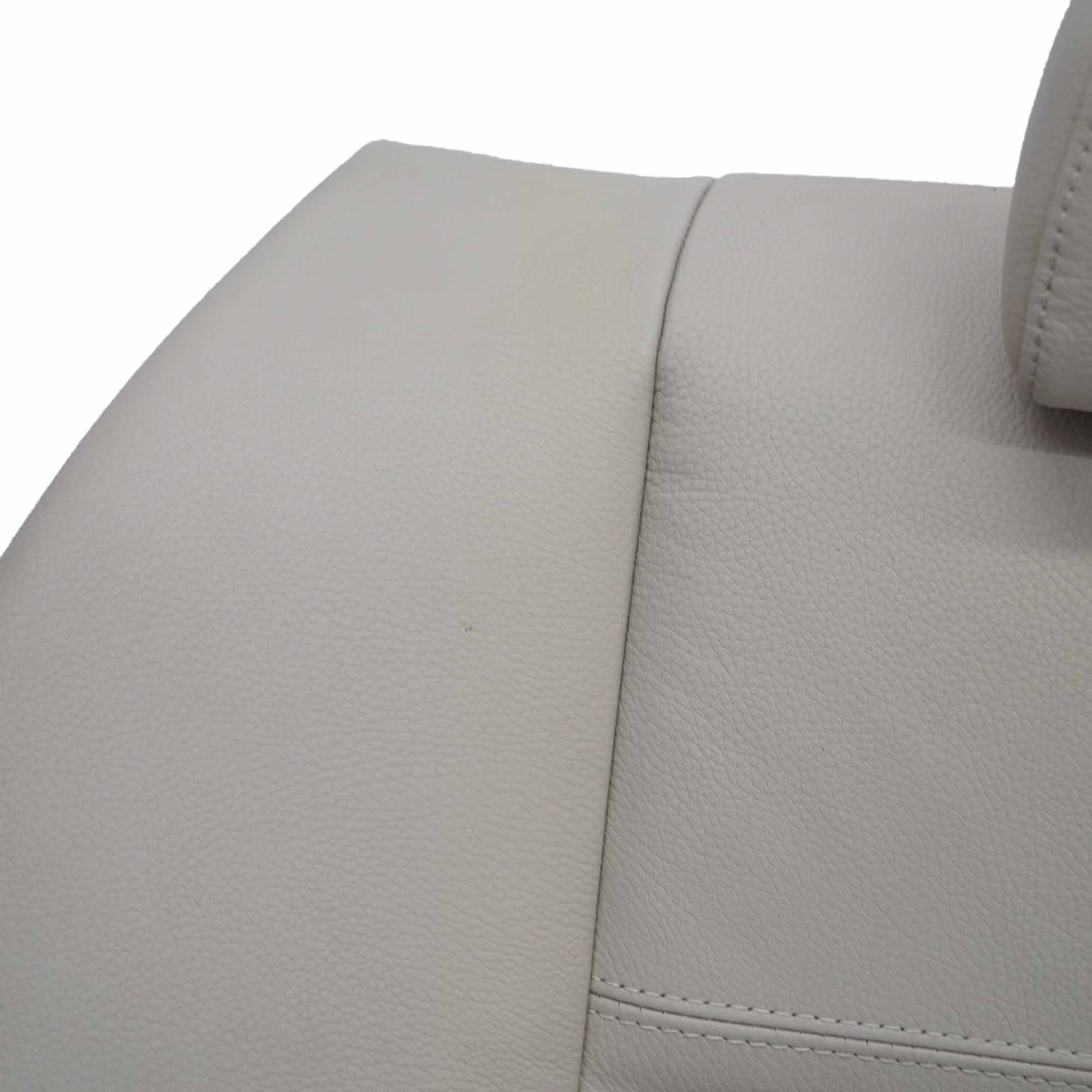 BMW E90 LCI Rear Seat Backrest Back Rest Cover Leather Dakota Oyster