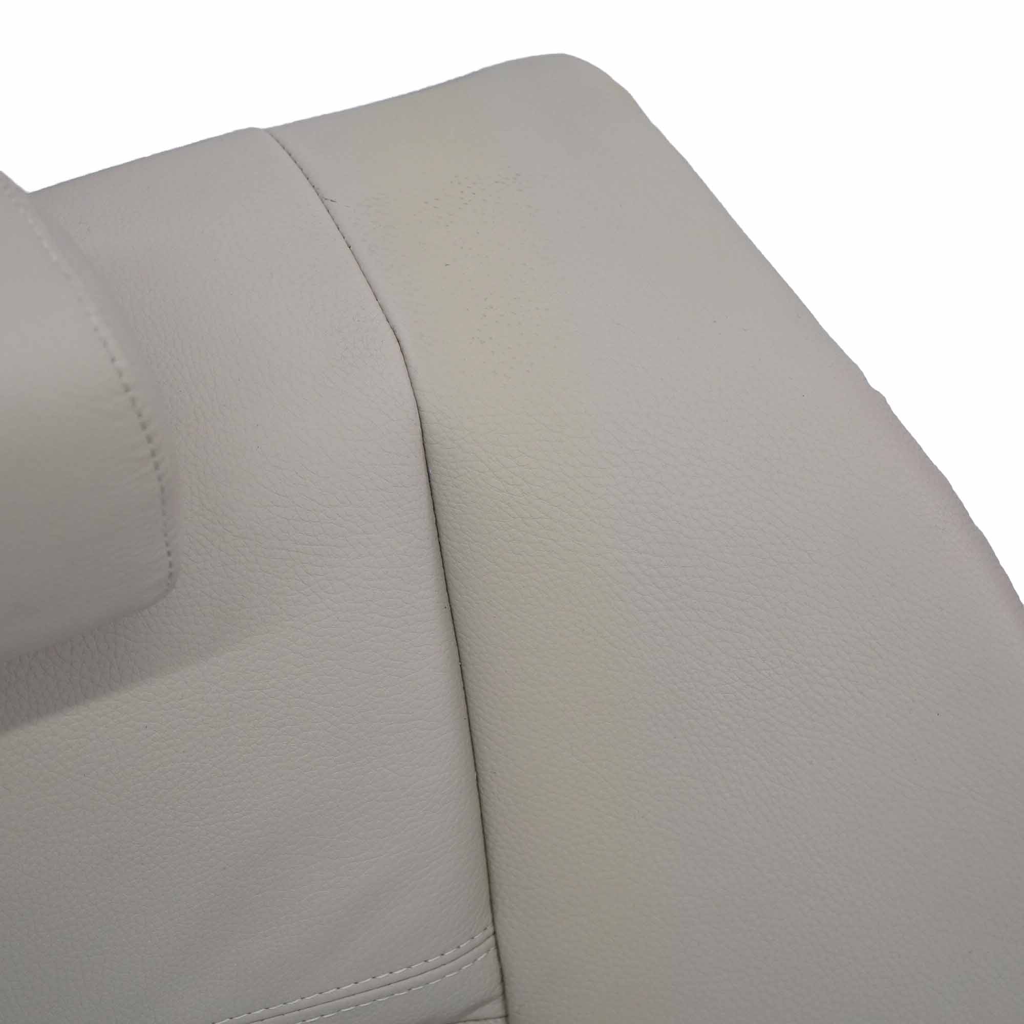 BMW E90 LCI Rear Seat Backrest Back Rest Cover Leather Dakota Oyster