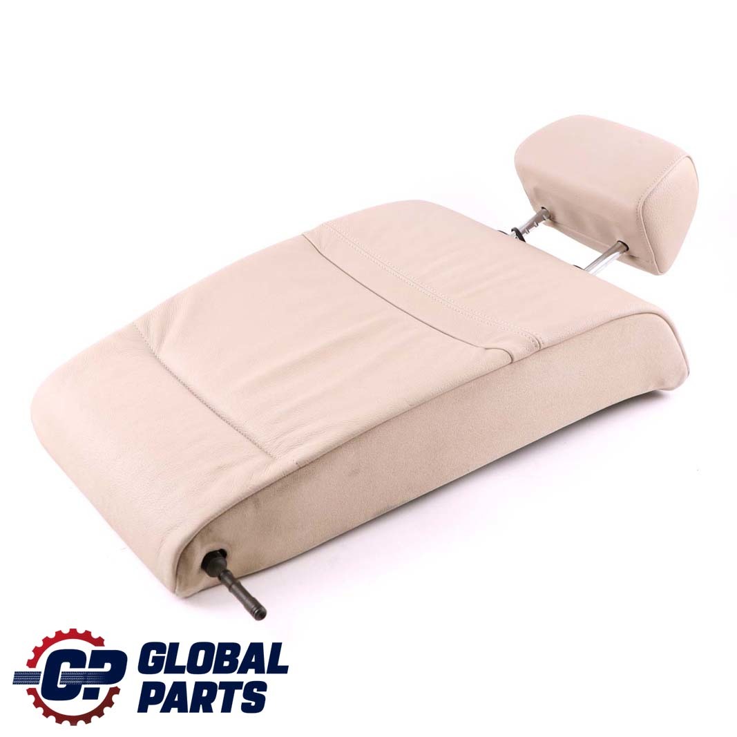 BMW 3 Series E90 LCI Rear Right O/S Seat Cover Backrest Leather Dakota Oyster