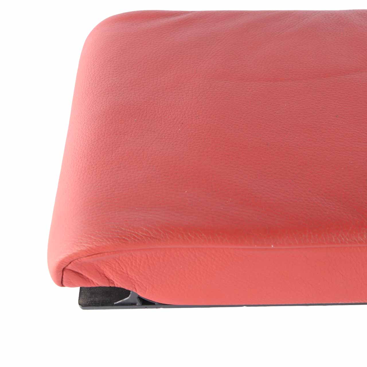 BMW E93 Rear Seat Bench Leather Insert Cover Centre Console Red Leather