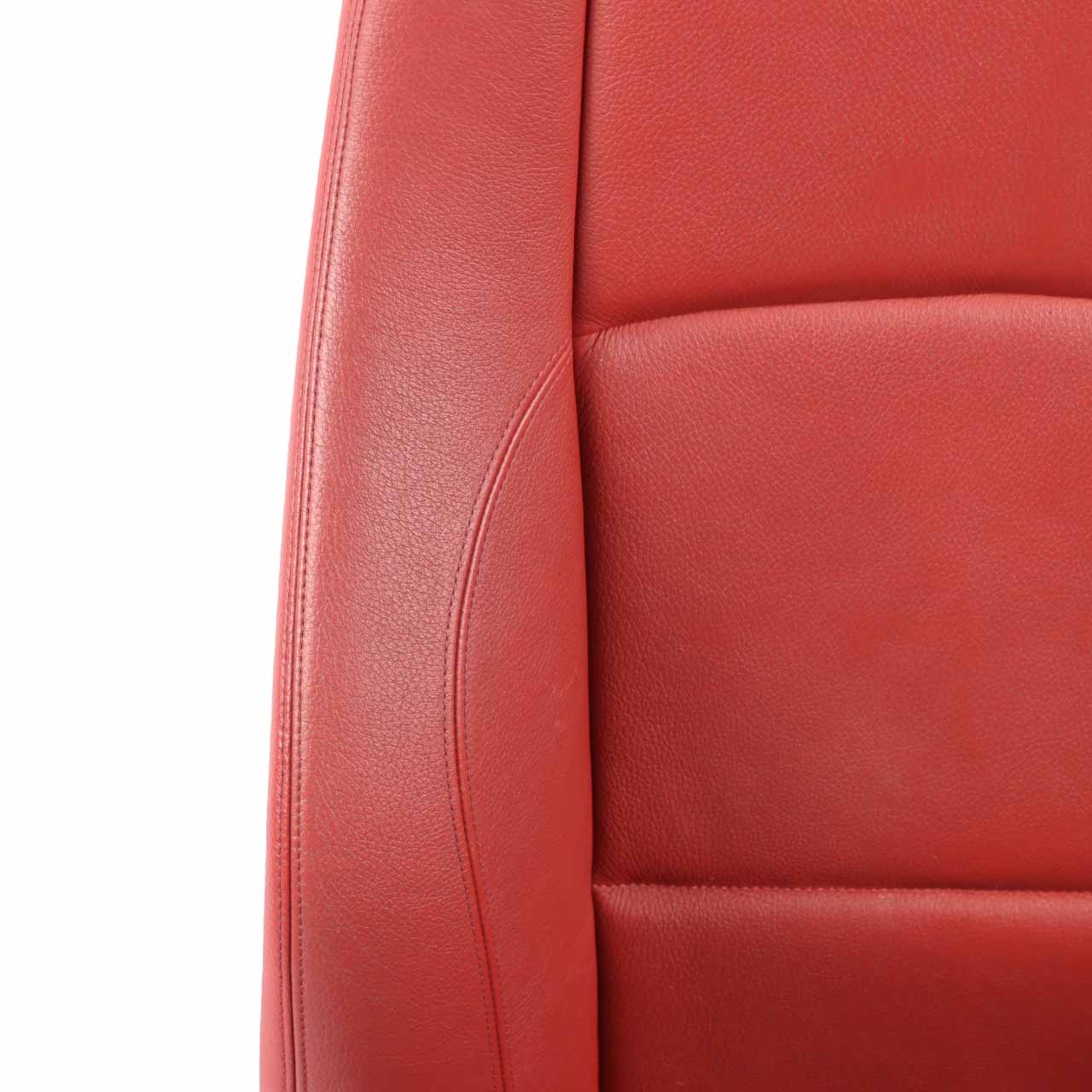 Front Seat BMW E82 Left N/S Heated M Sport Red Leather Boston Korall Red