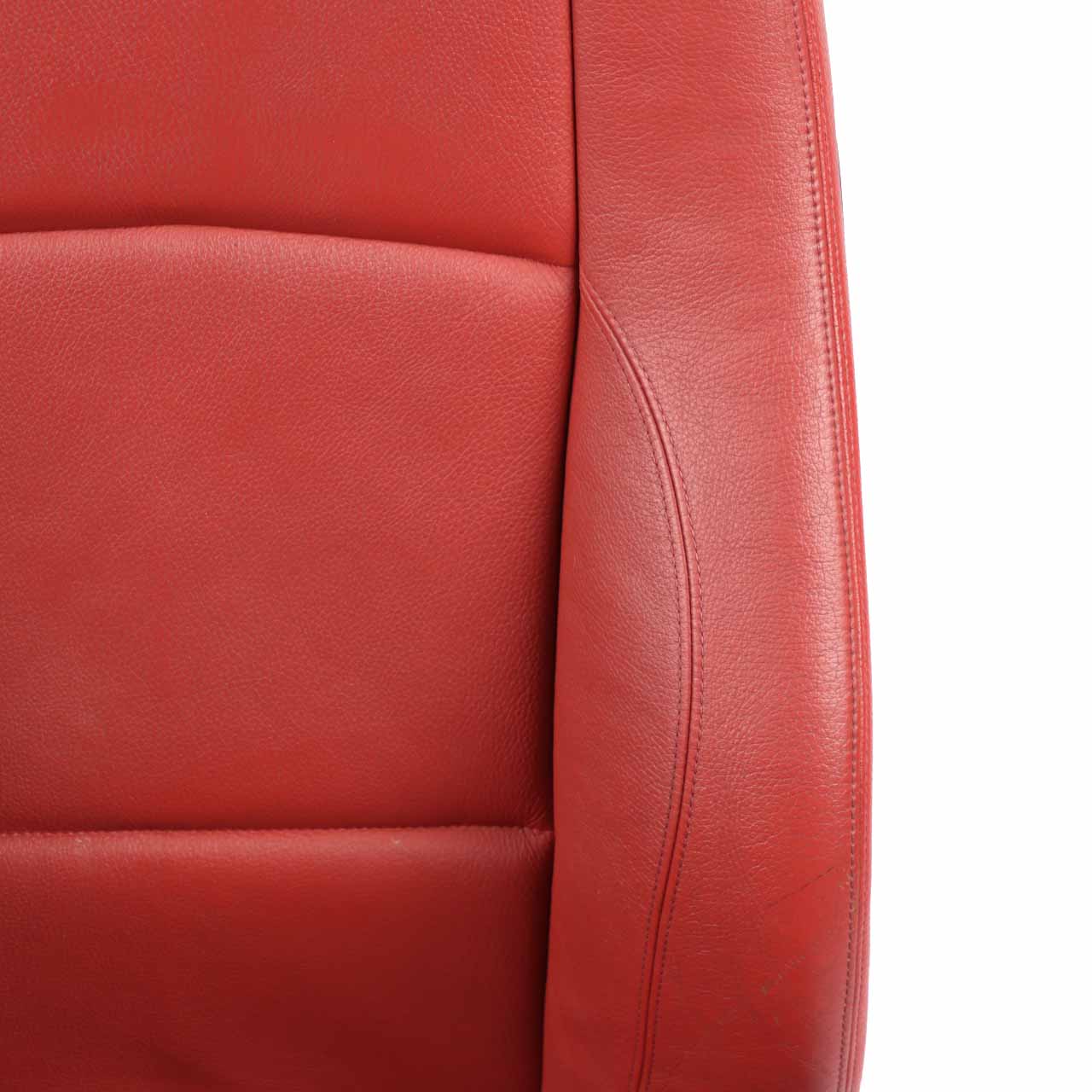 Front Seat BMW E82 Left N/S Heated M Sport Red Leather Boston Korall Red