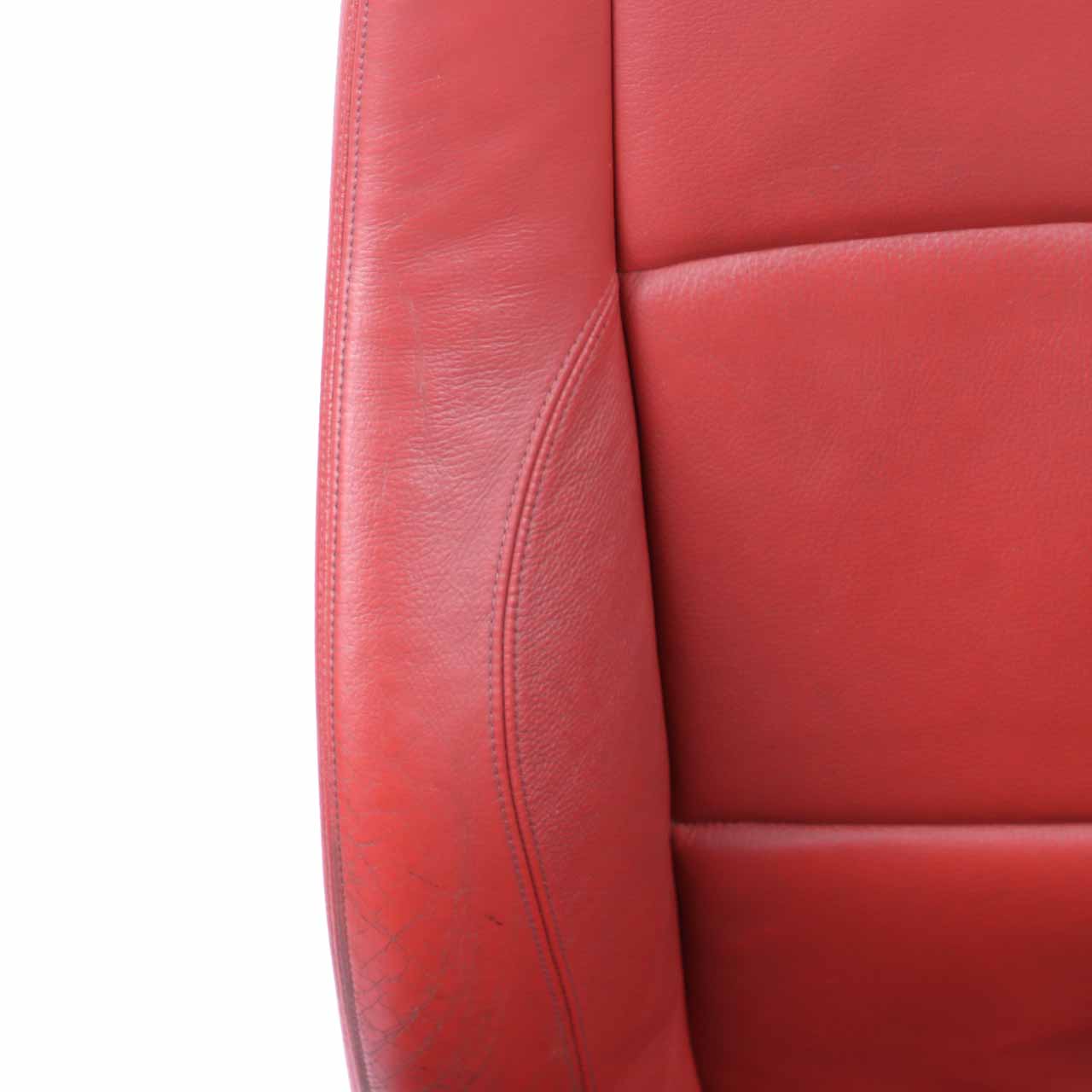 Front Seat BMW E82 Right O/S Heated M Sport Red Leather Boston Korall Red