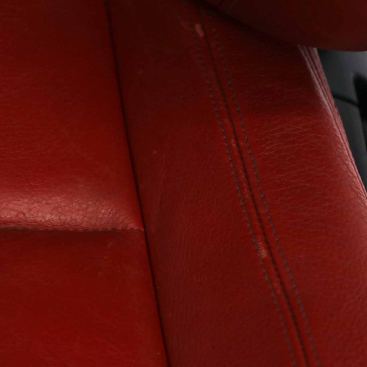 BMW E88 Convertible Heated M Sport Front Left N/S Seat Side Red Boston Leather