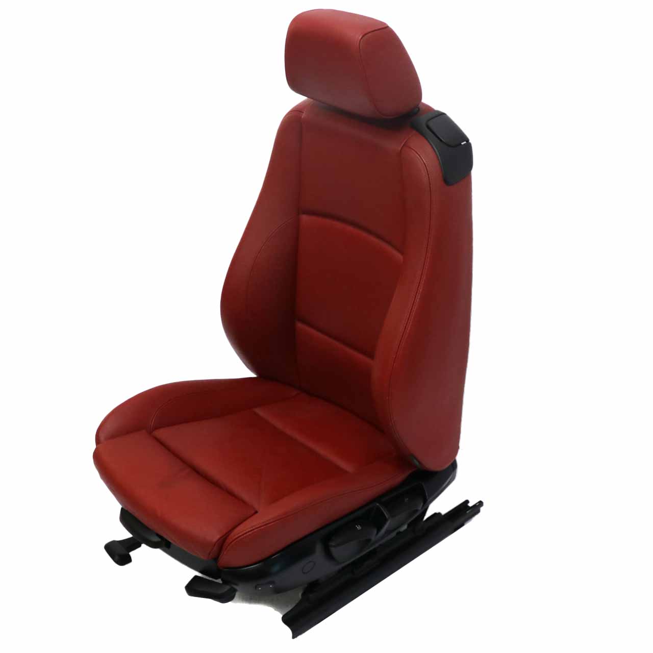 BMW E88 Convertible Heated M Sport Front Left N/S Seat Side Red Boston Leather