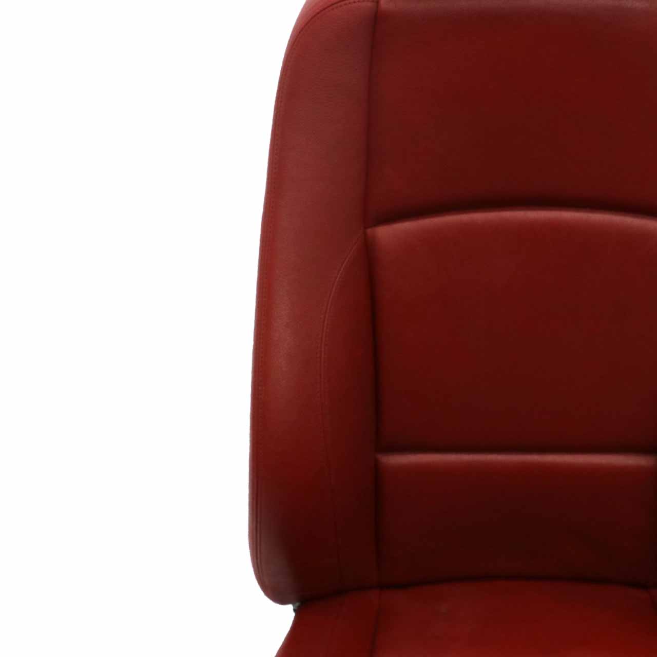 BMW E88 Convertible Heated M Sport Front Left N/S Seat Side Red Boston Leather