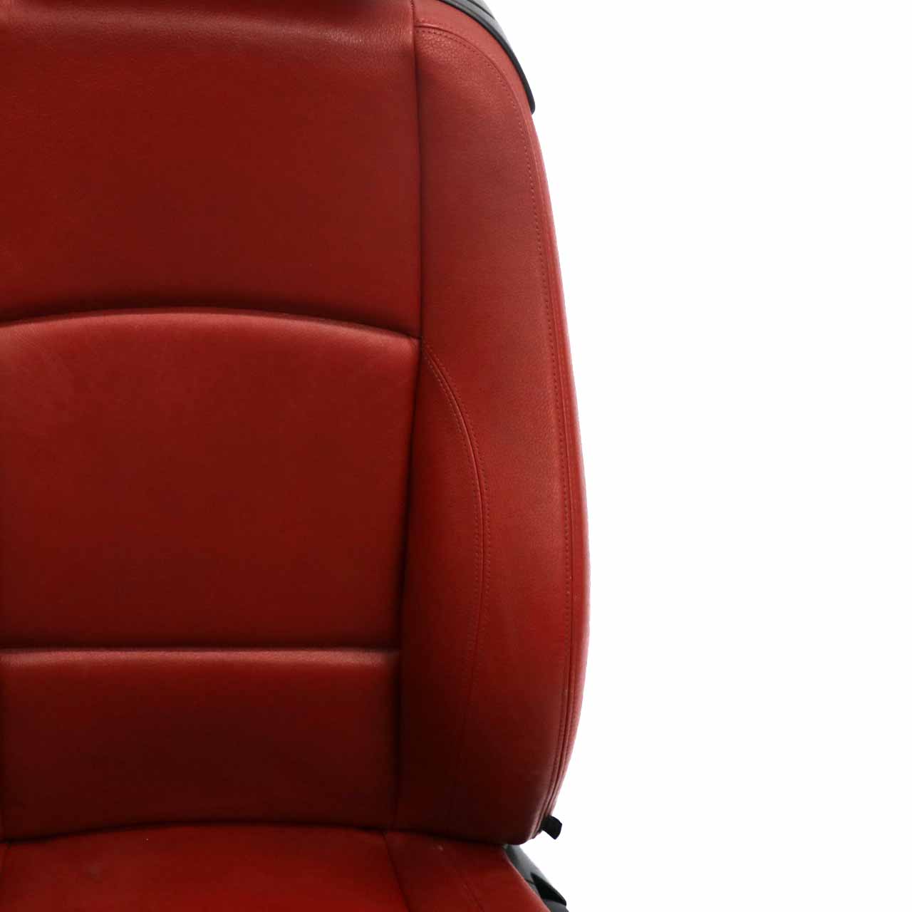 BMW E88 Convertible Heated M Sport Front Left N/S Seat Side Red Boston Leather