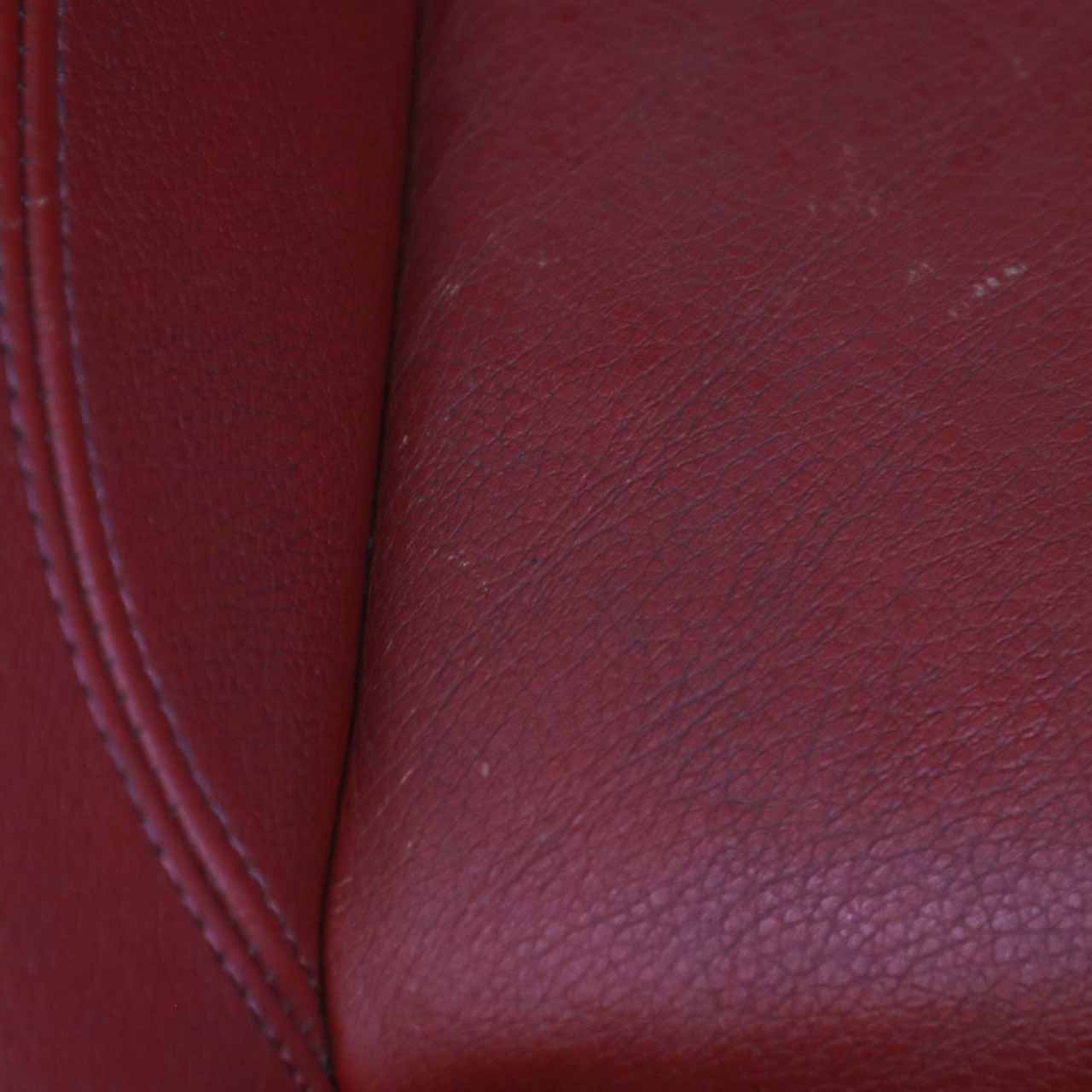 BMW E88 Convertible Heated M Sport Front Left N/S Seat Side Red Boston Leather