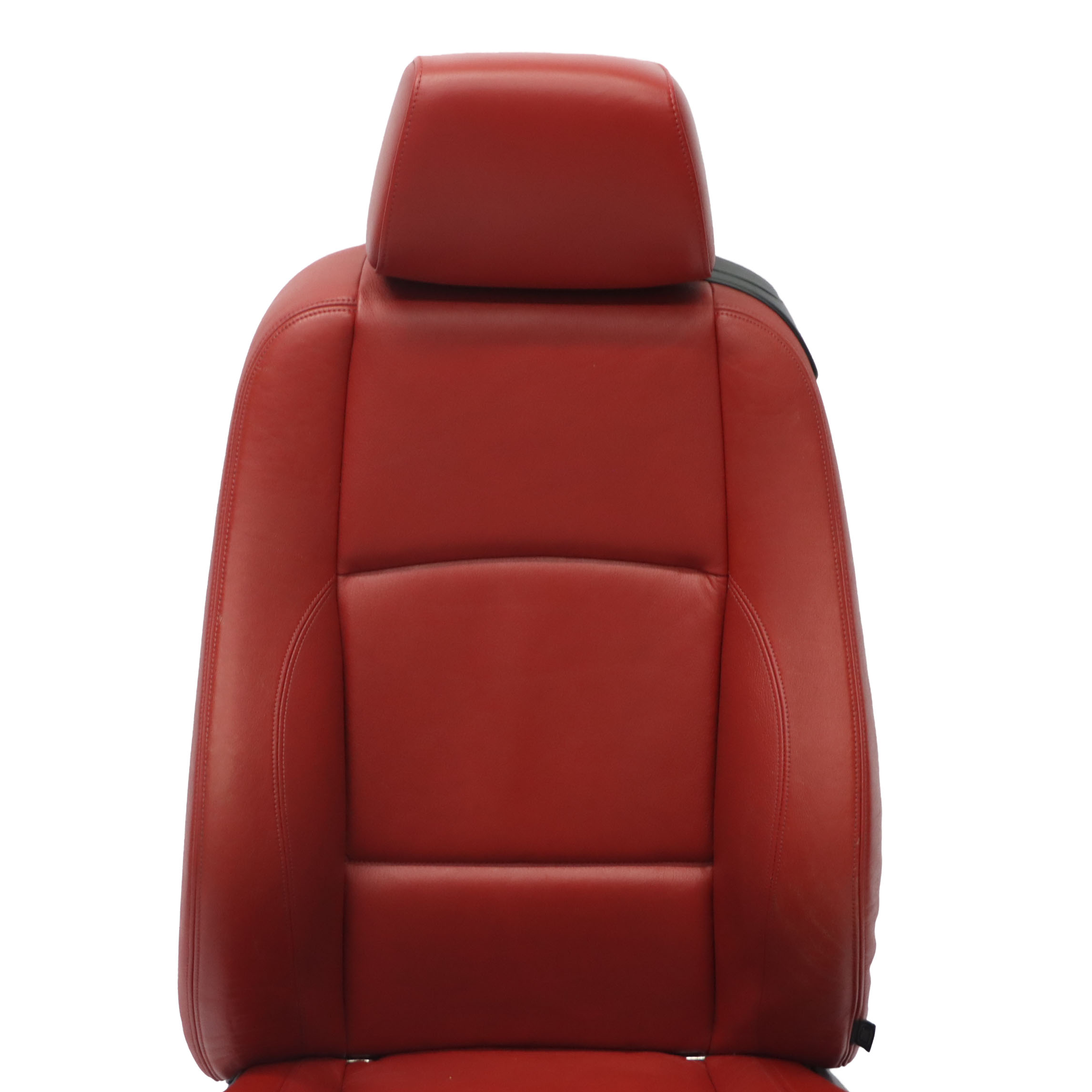 BMW E88 Convertible M Sport Front Left N/S Seat Side Red Boston Leather Heated